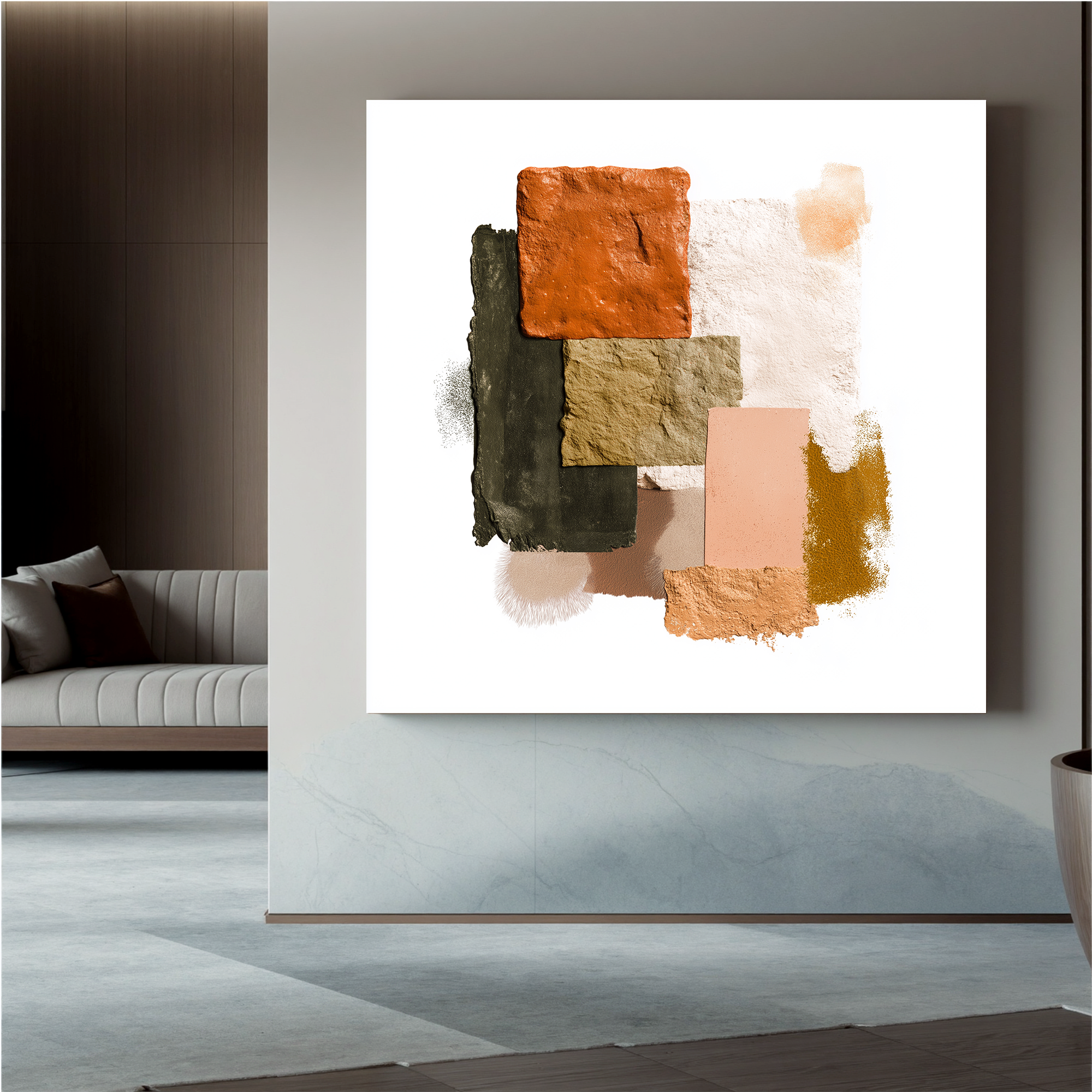 Plaster-art-texture-painting Art #ZY206