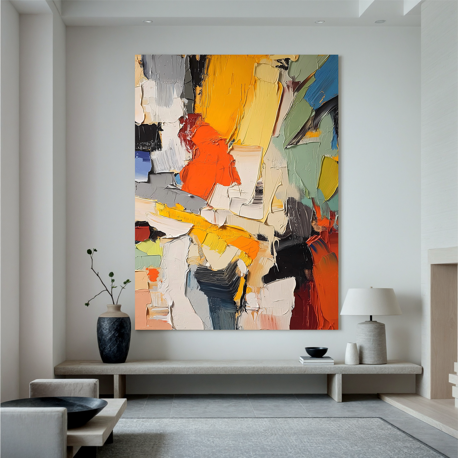 Plaster-texture-art #ZY 371