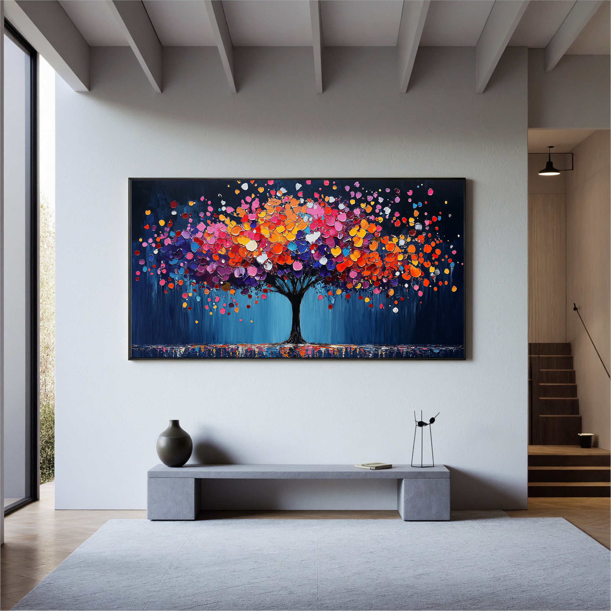 Colorful-painting-art #ZY 519