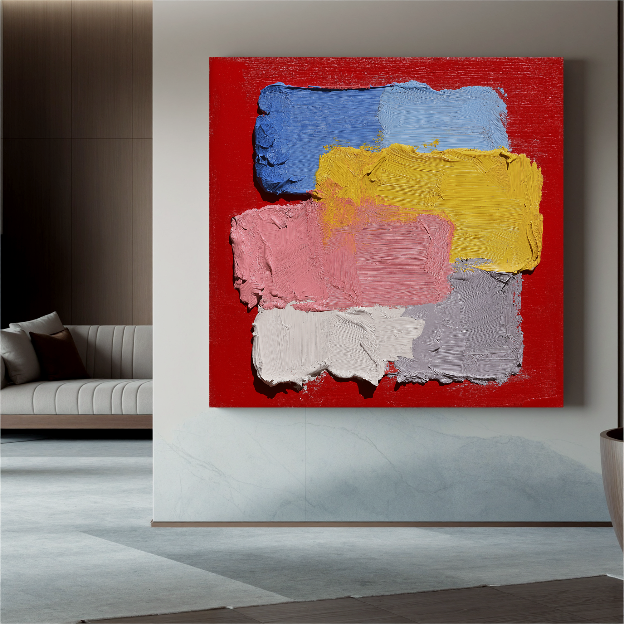 Plaster-art-texture-painting Art #ZY009