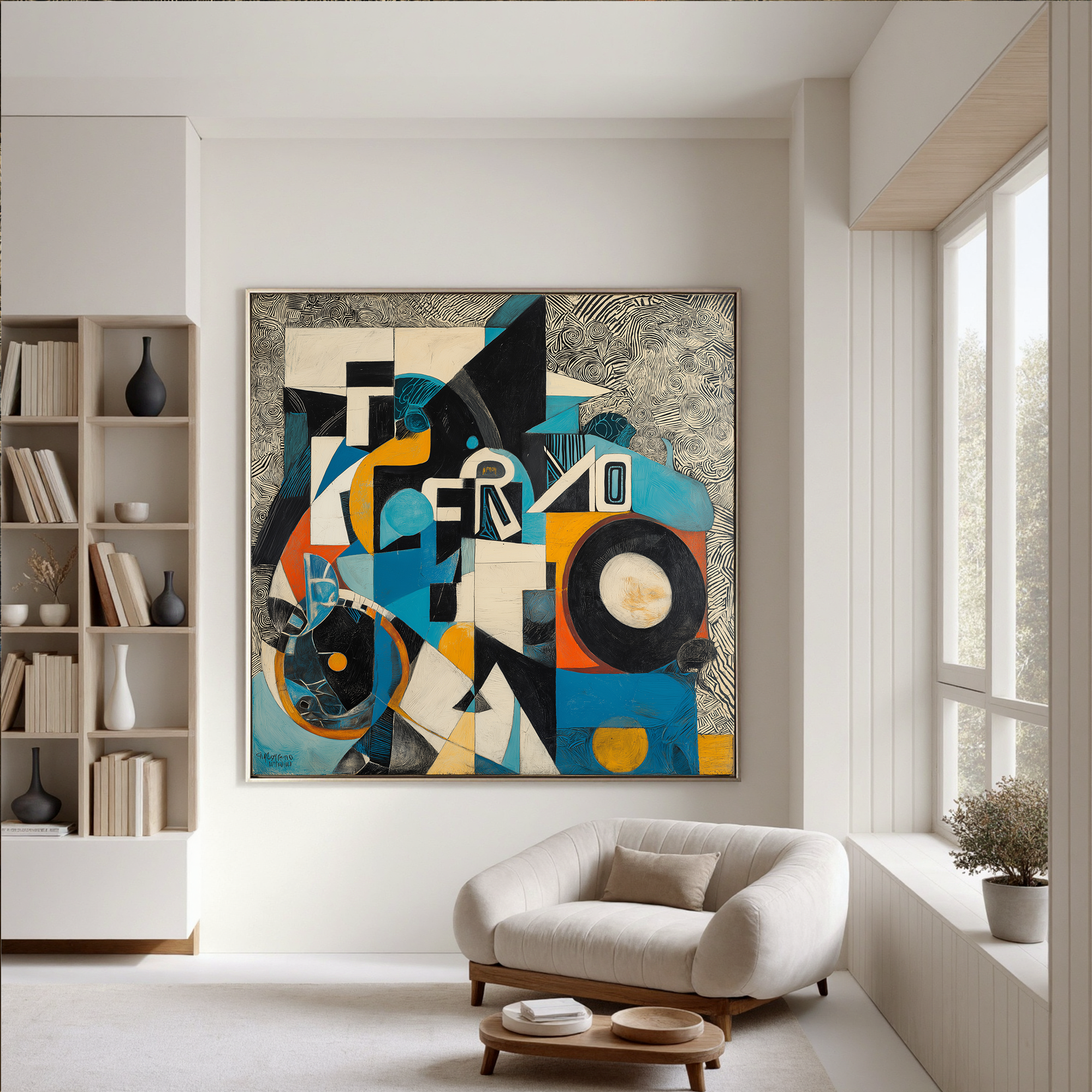 Geometry &Lines Art #ZY187