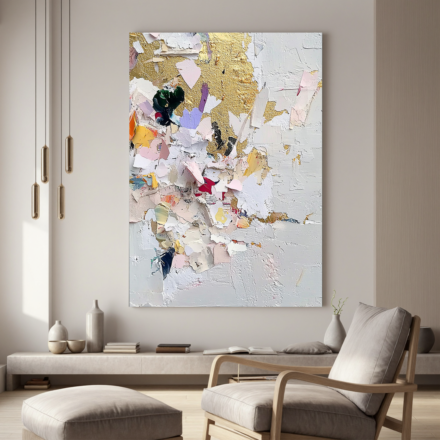 Plaster-texture-art #ZY 611