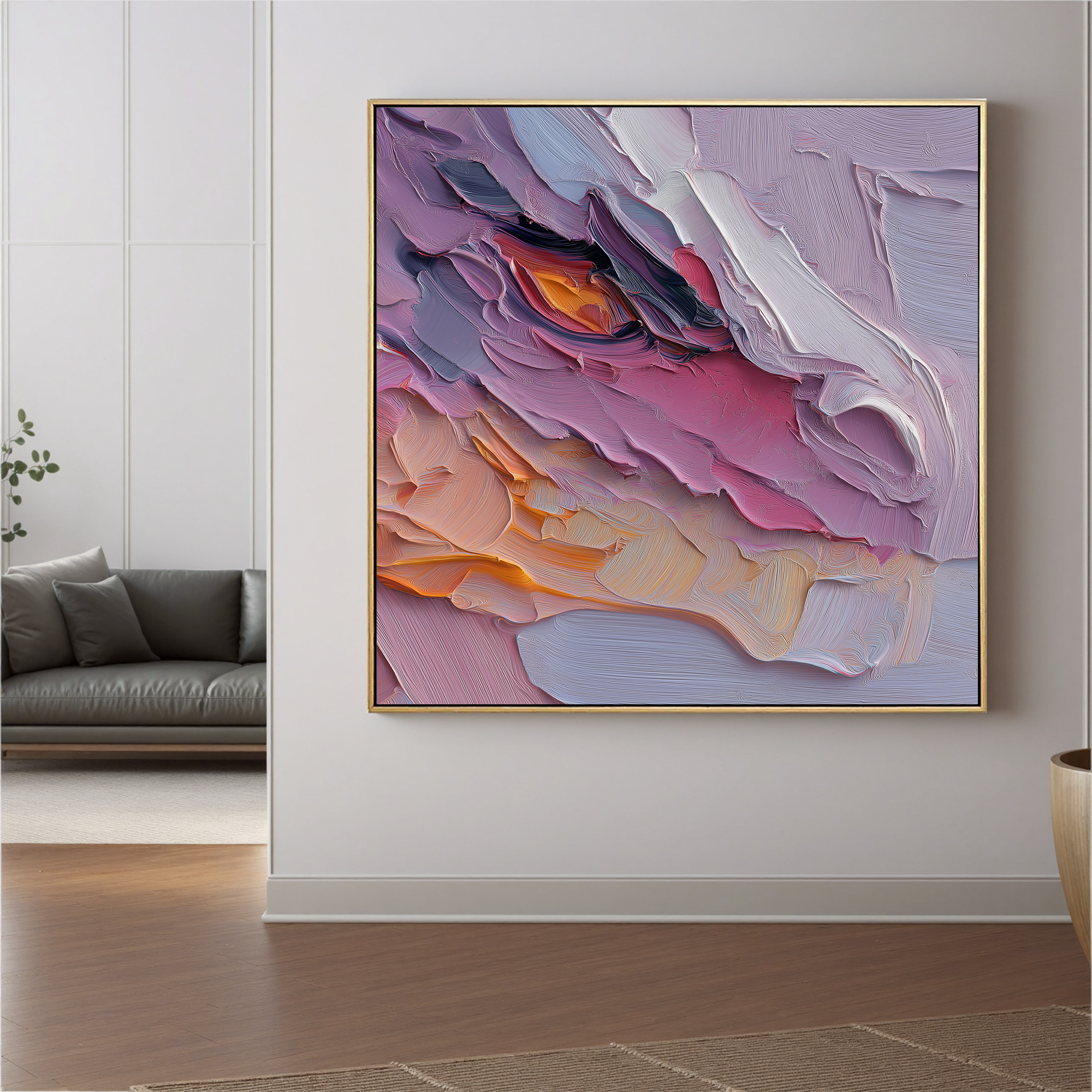 Plaster-art-texture-painting Art #ZY237