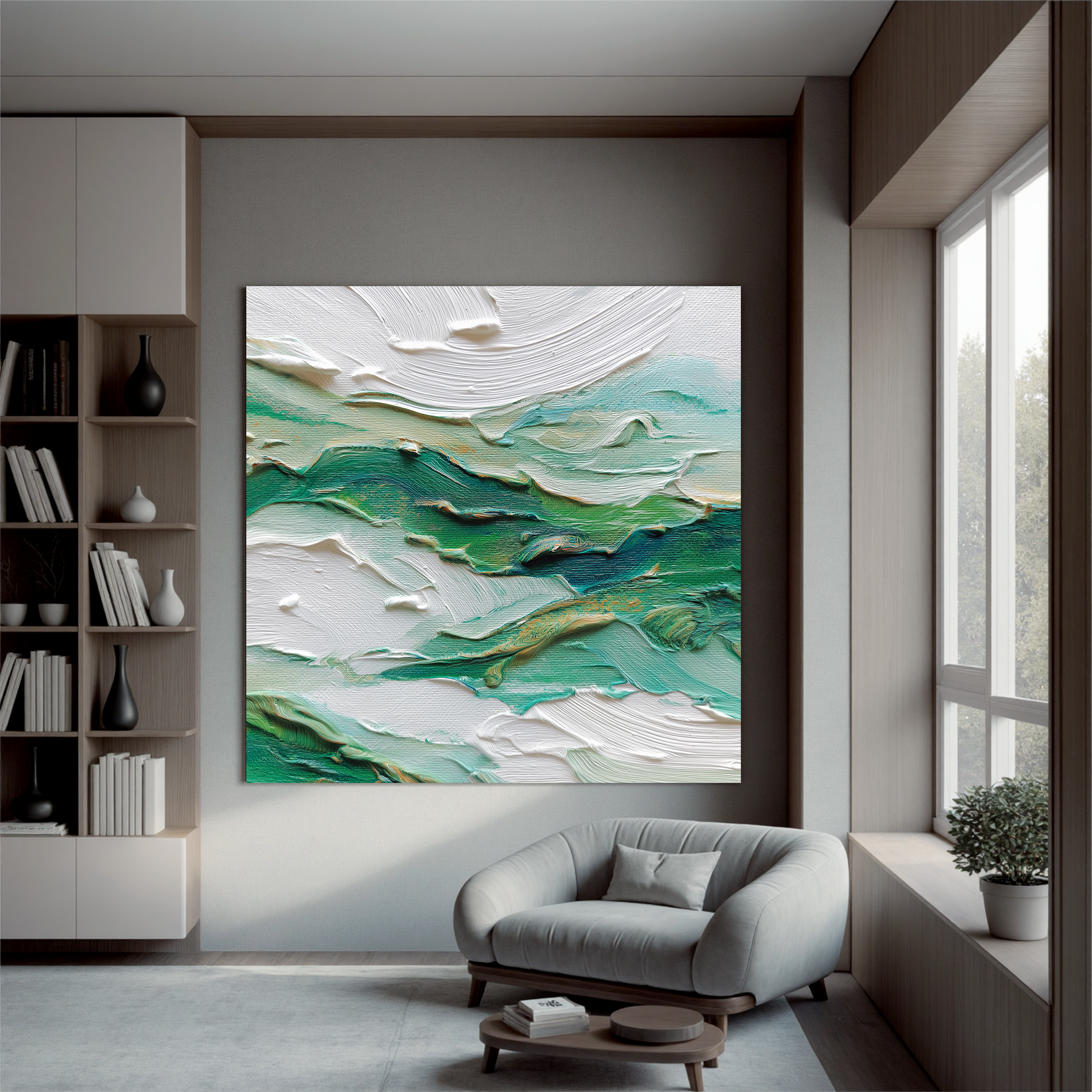 Plaster-art-texture-painting Art #ZY278