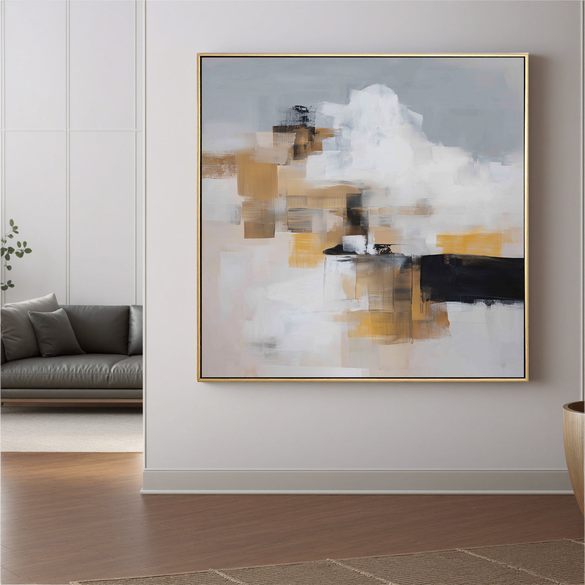 Plaster-art-texture-painting Art #ZY099