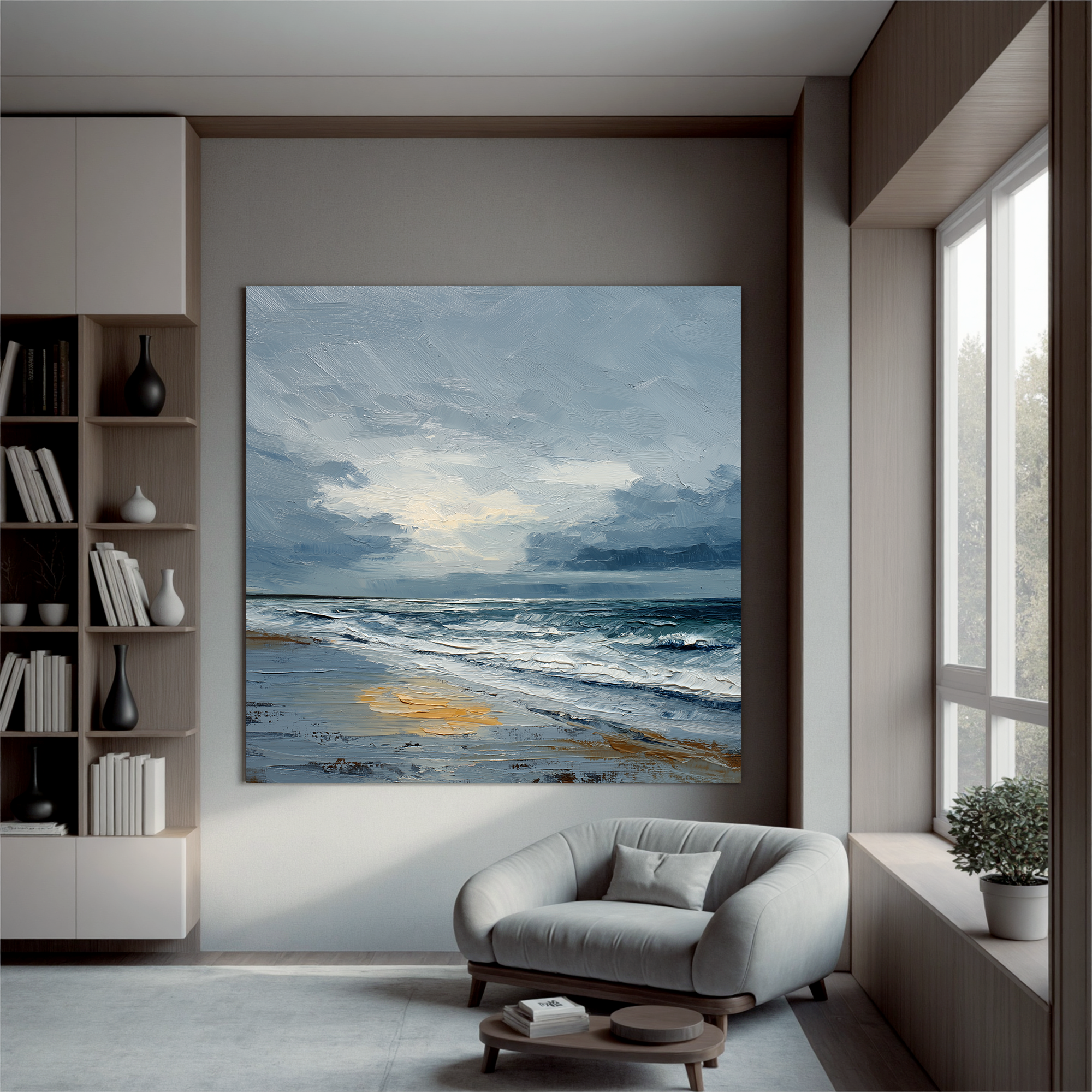 Ocean & Sky Art #ZY016