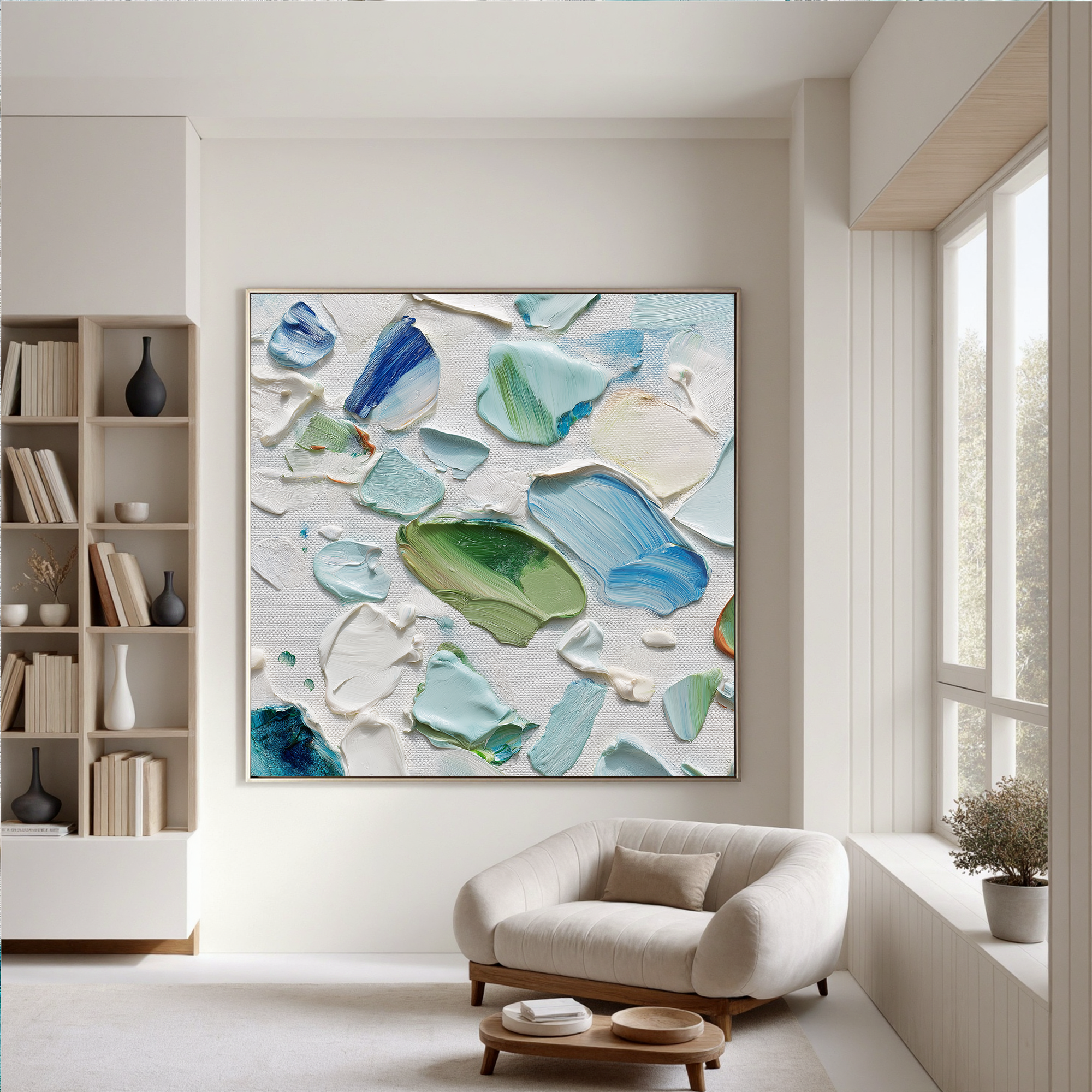 Plaster-art-texture-painting Art #ZY250