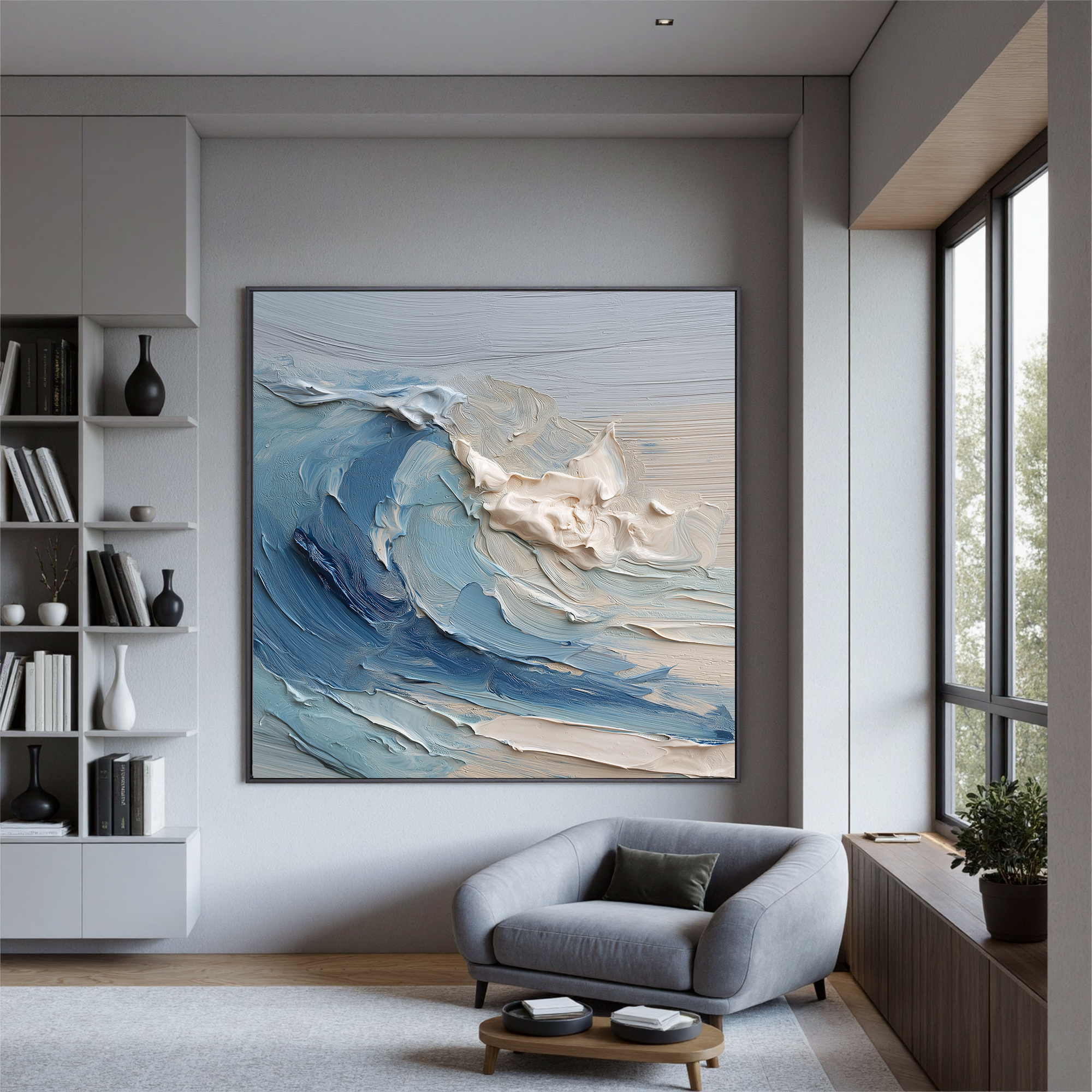 Plaster-art-texture-painting Art #ZY262