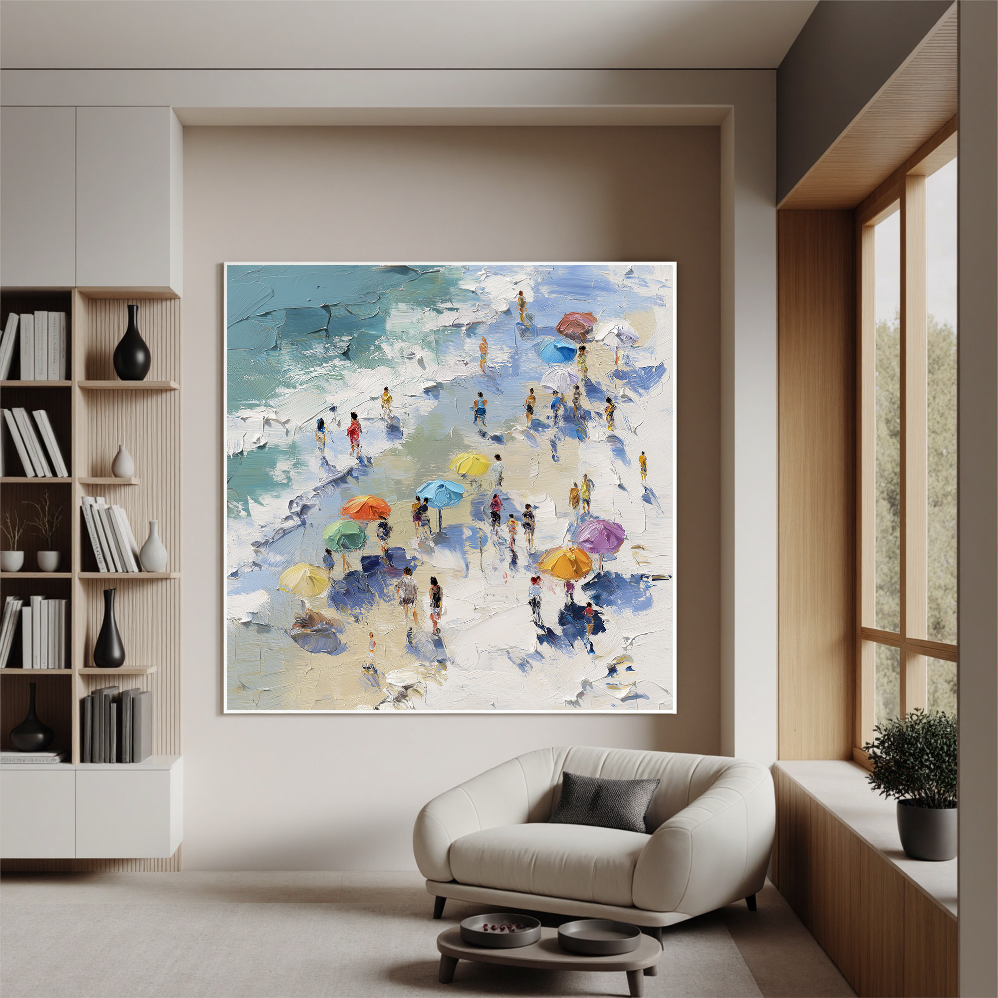 Plaster-art-texture-painting Art #ZY285