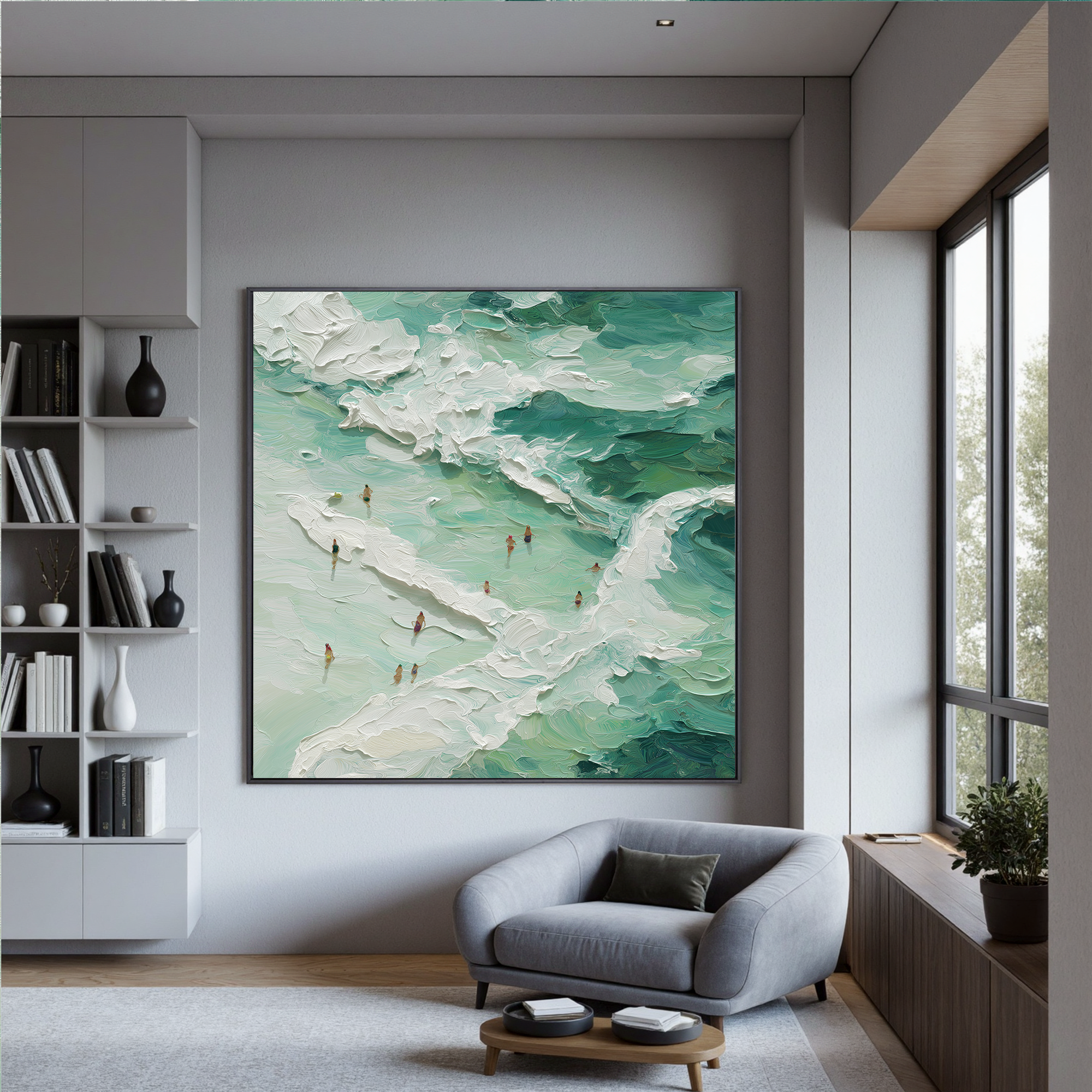 Ocean & Sky Art #ZY194