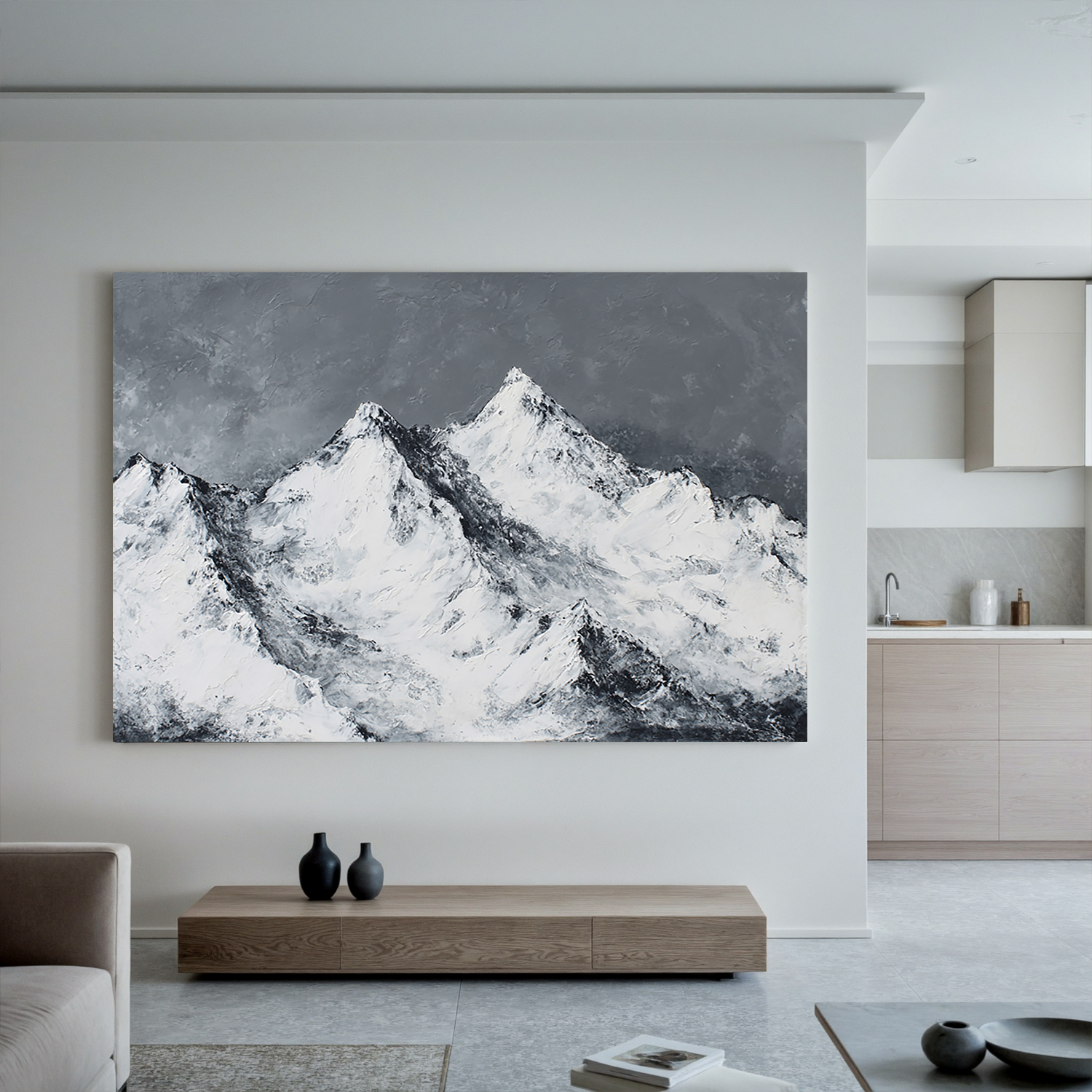 Mountains-valley Art #ZY 530