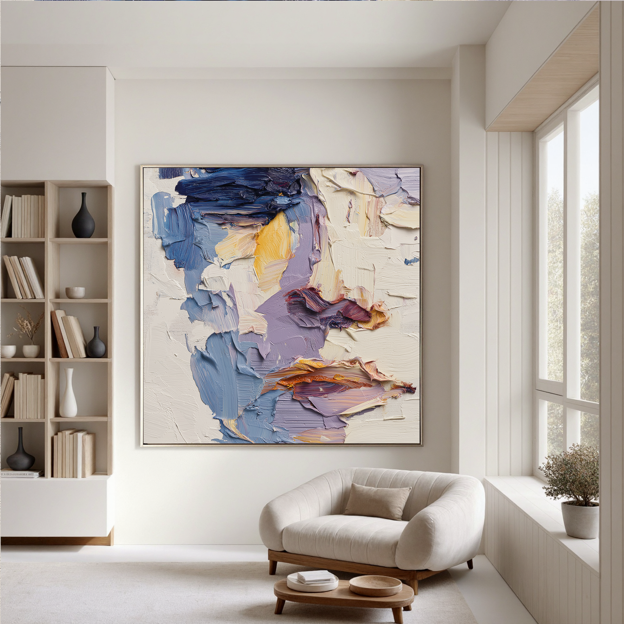 Plaster-art-texture-painting Art #ZY234