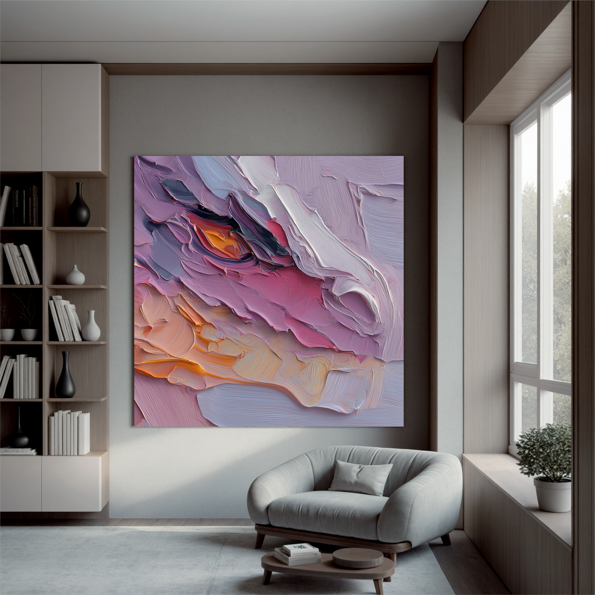 Plaster-art-texture-painting Art #ZY237