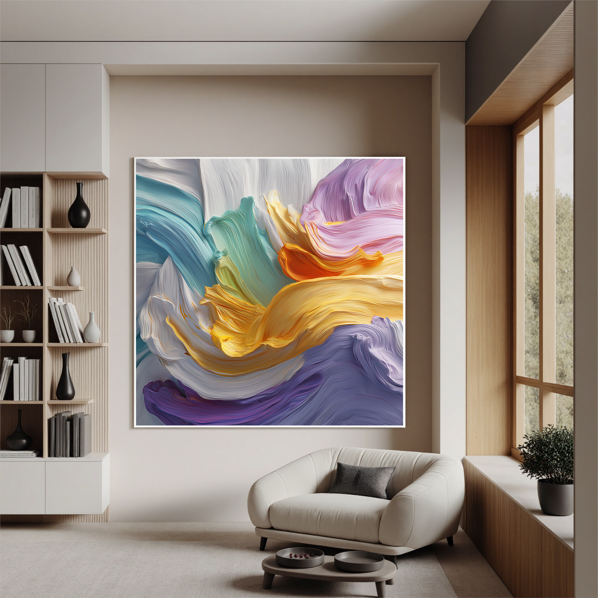 Colorful-painting Art #ZY071