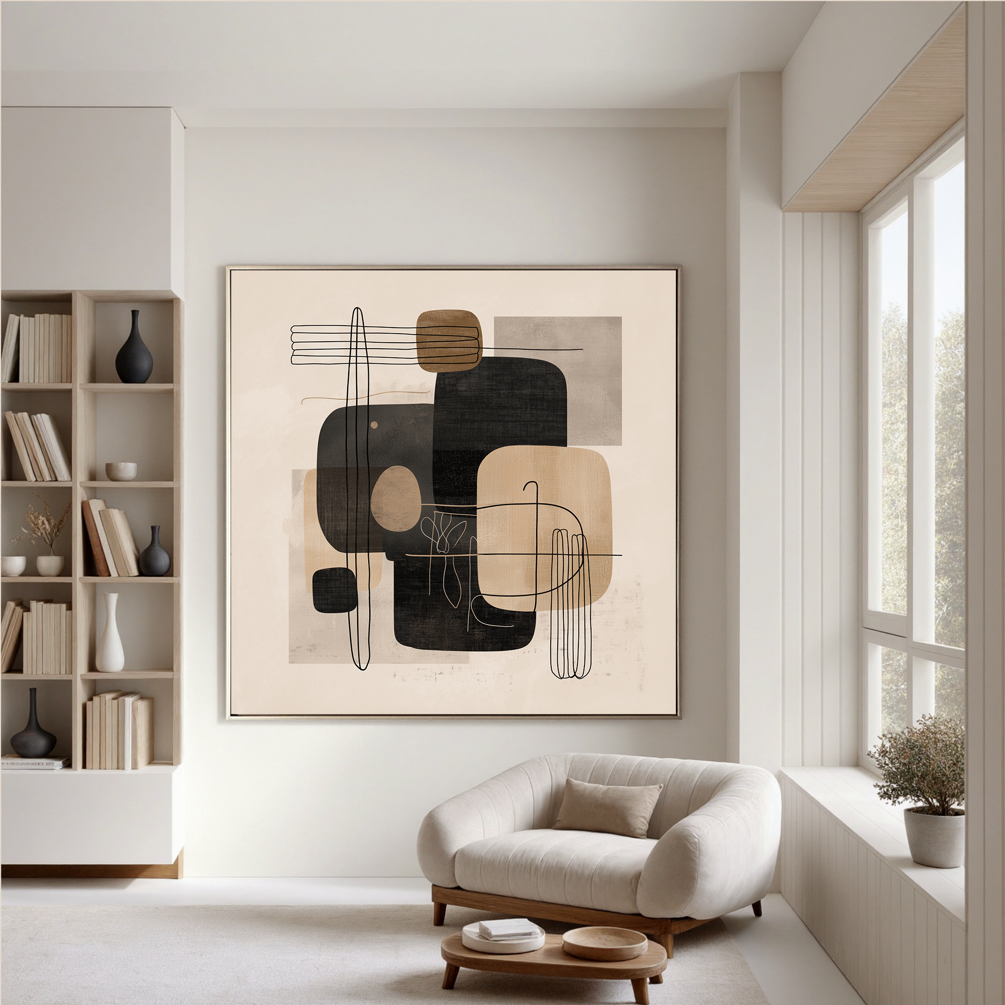 Geometry &Lines Art #ZY235