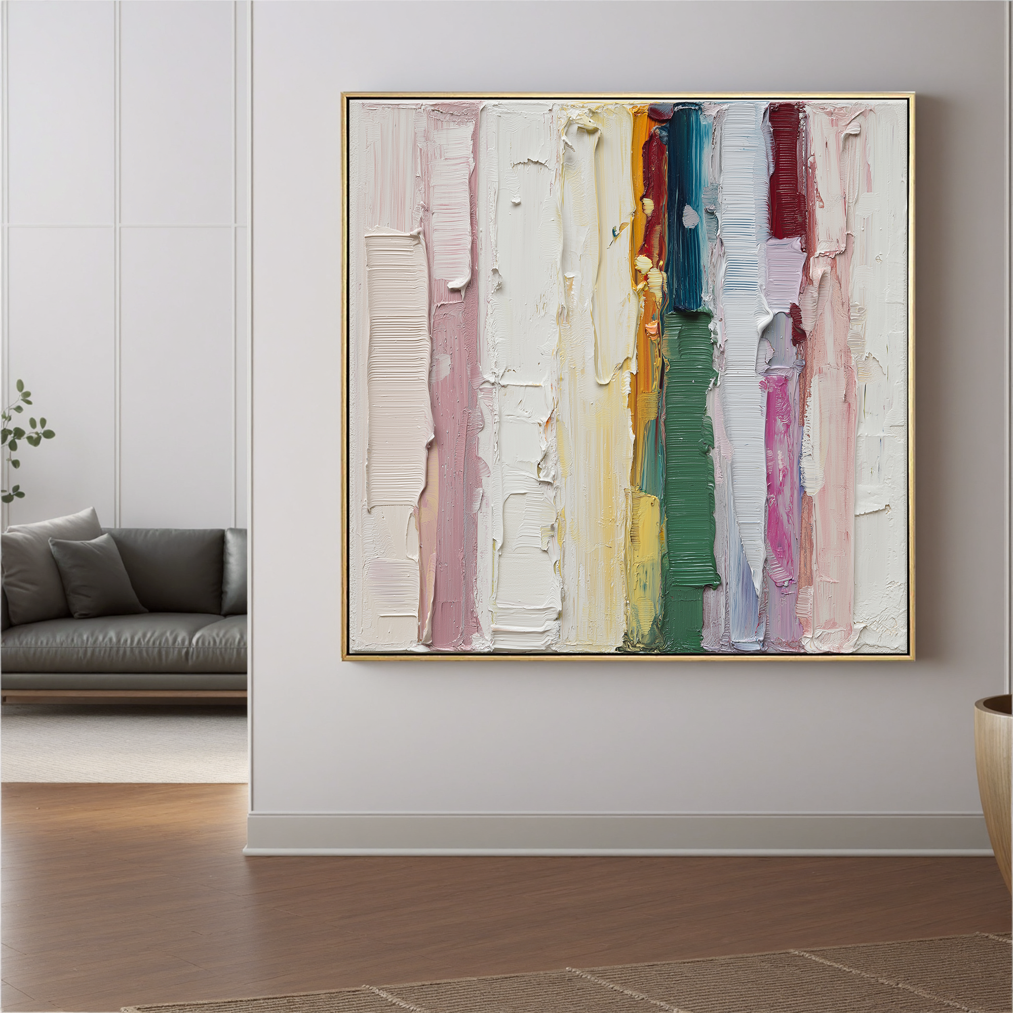 Plaster-art-texture-painting Art #ZY274