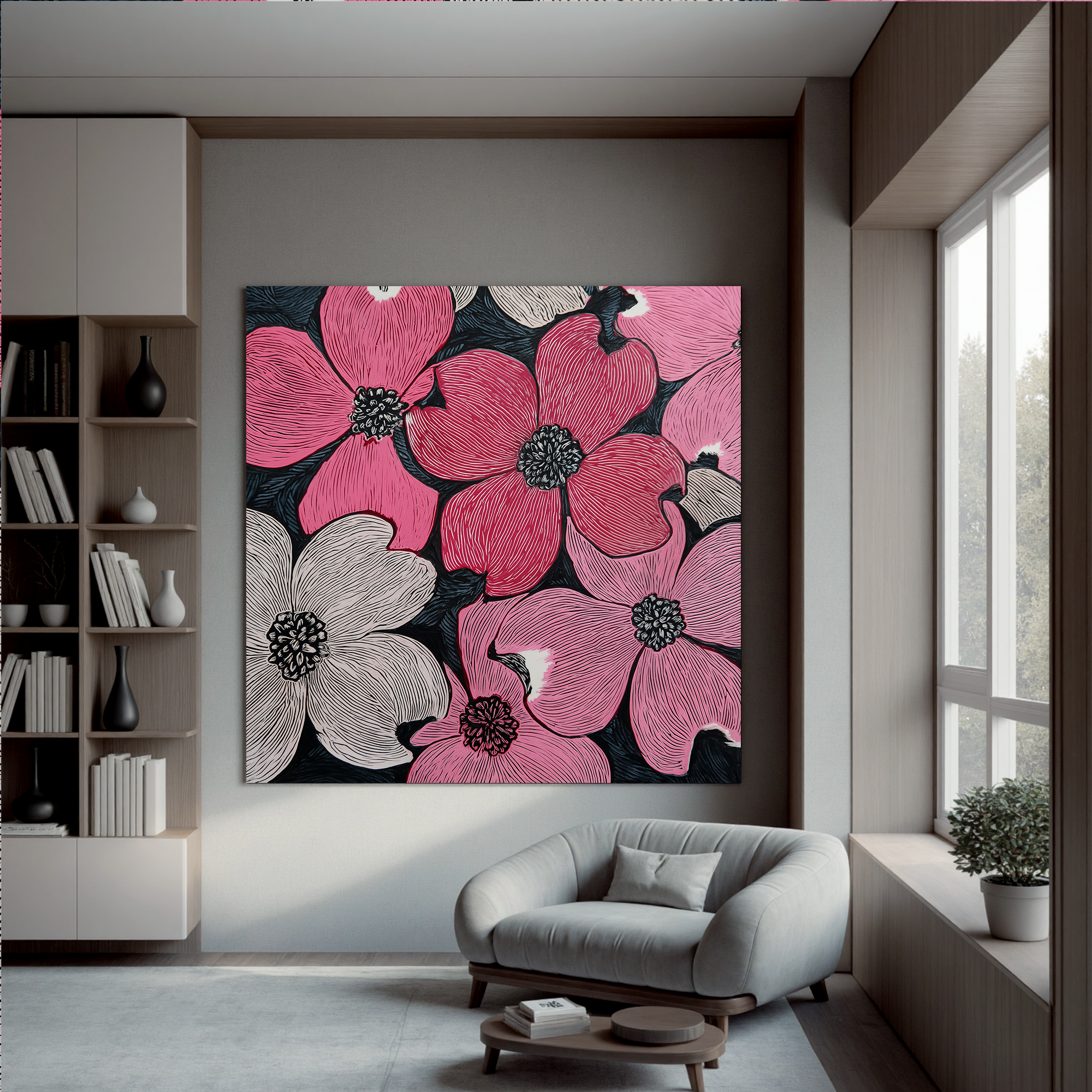 Flower-tree Art #ZY133