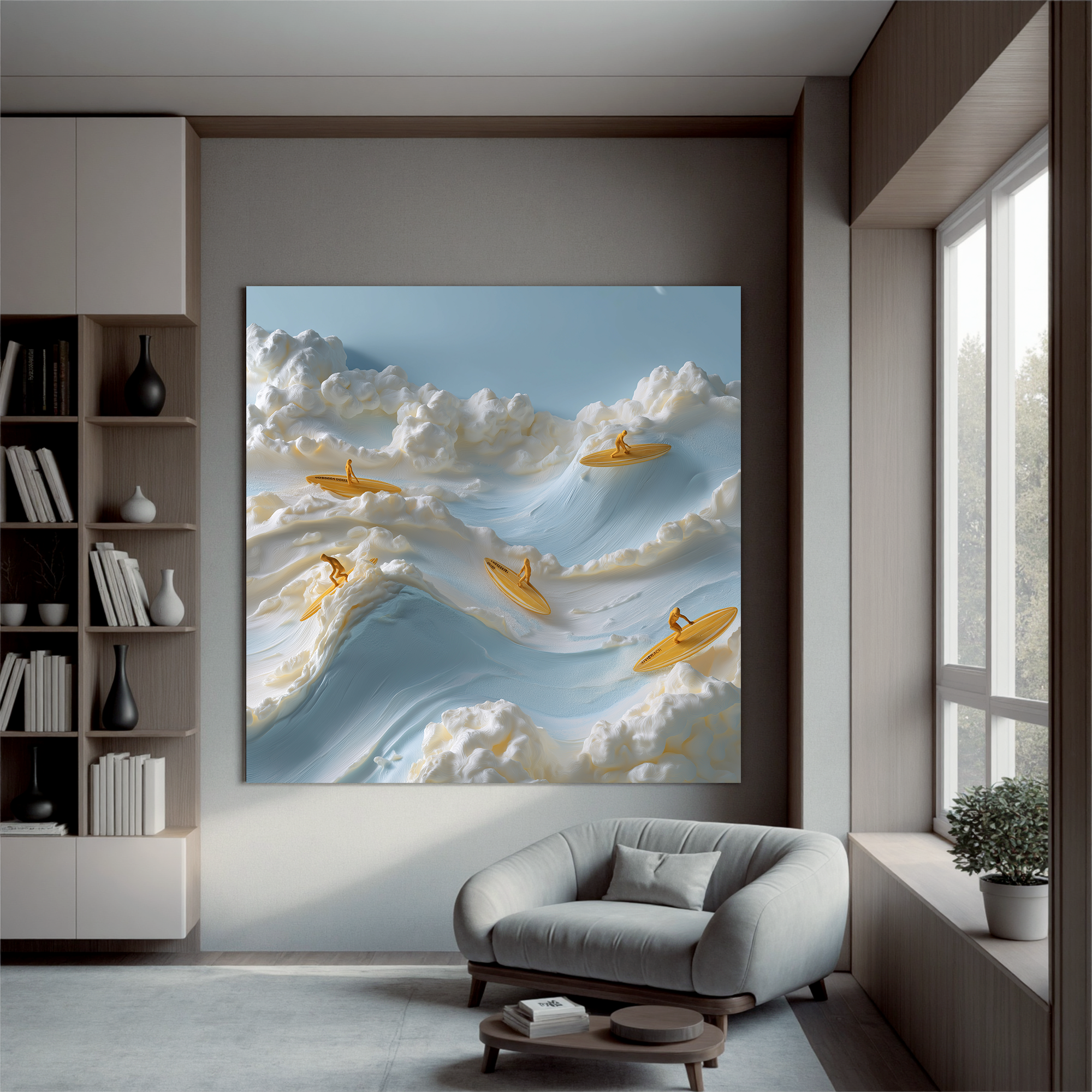 Ocean & Sky Art #ZY089