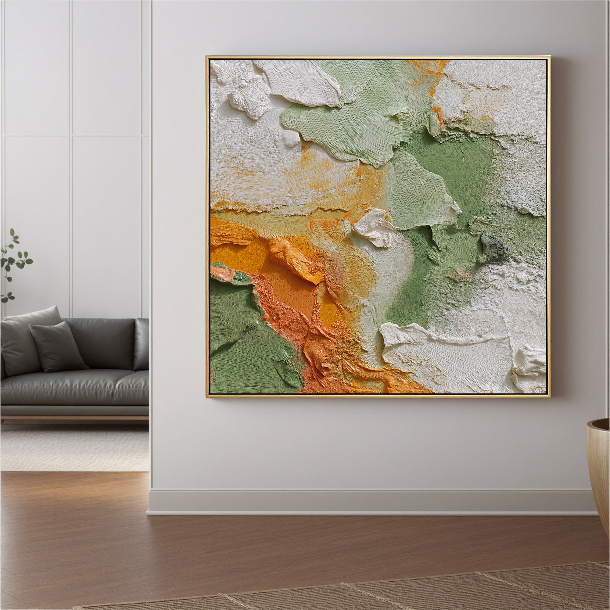 Plaster-art-texture-painting Art #ZY288