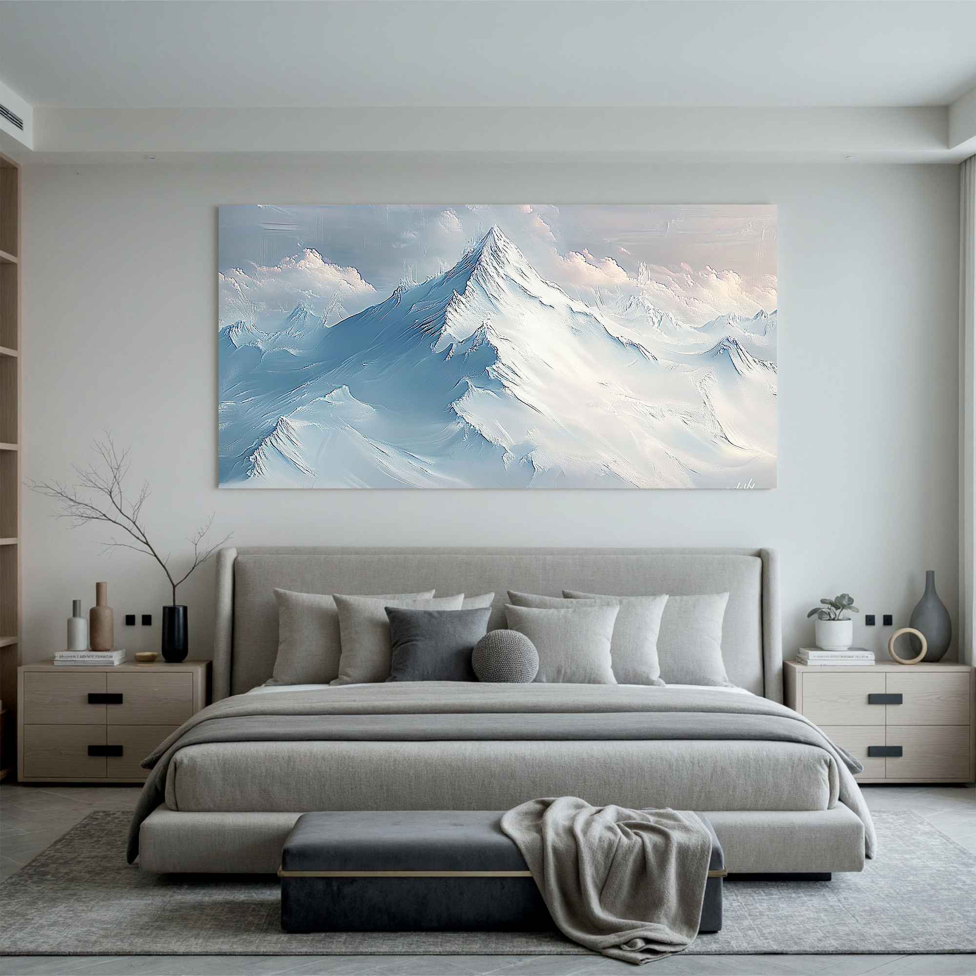 Mountains-valley Art #ZY 512