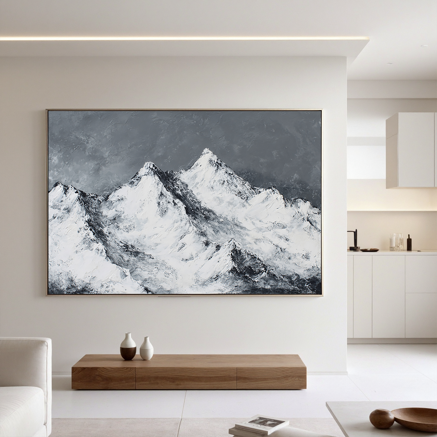 Mountains-valley Art #ZY 530