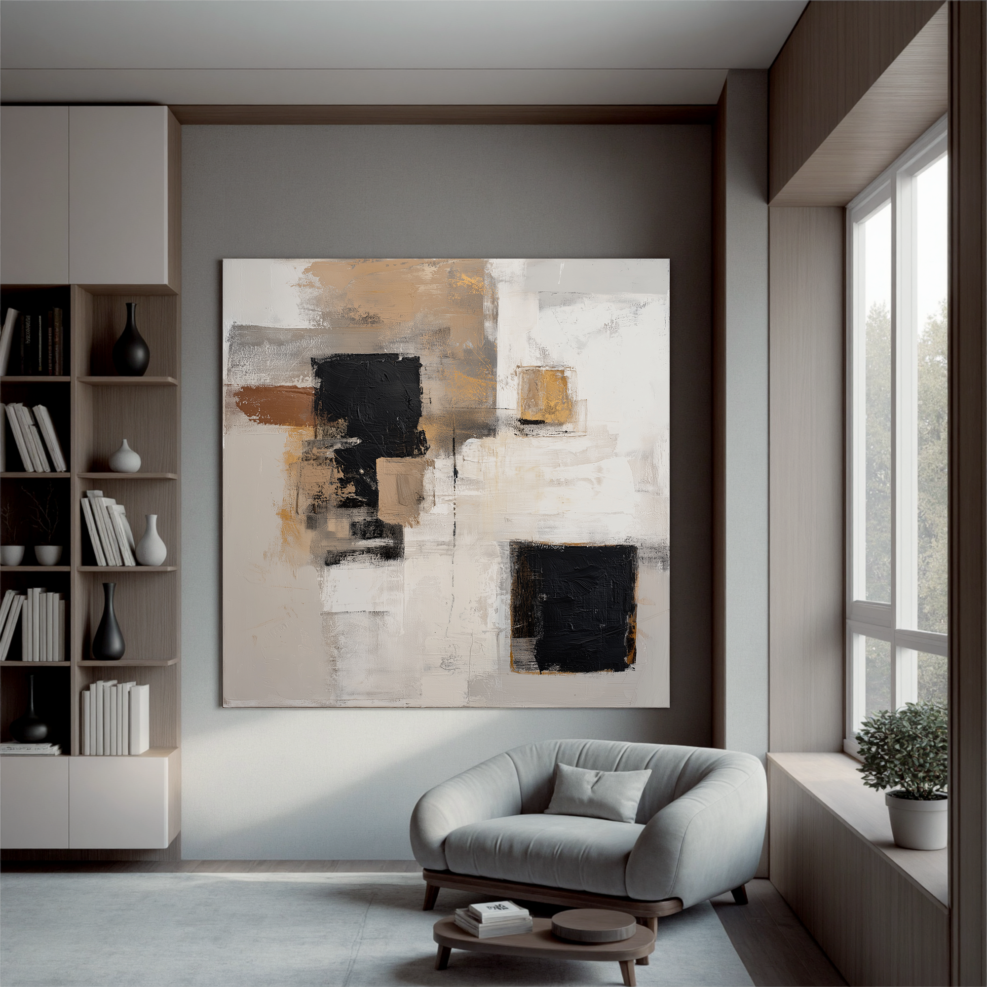 Plaster-art-texture-painting Art #ZY106