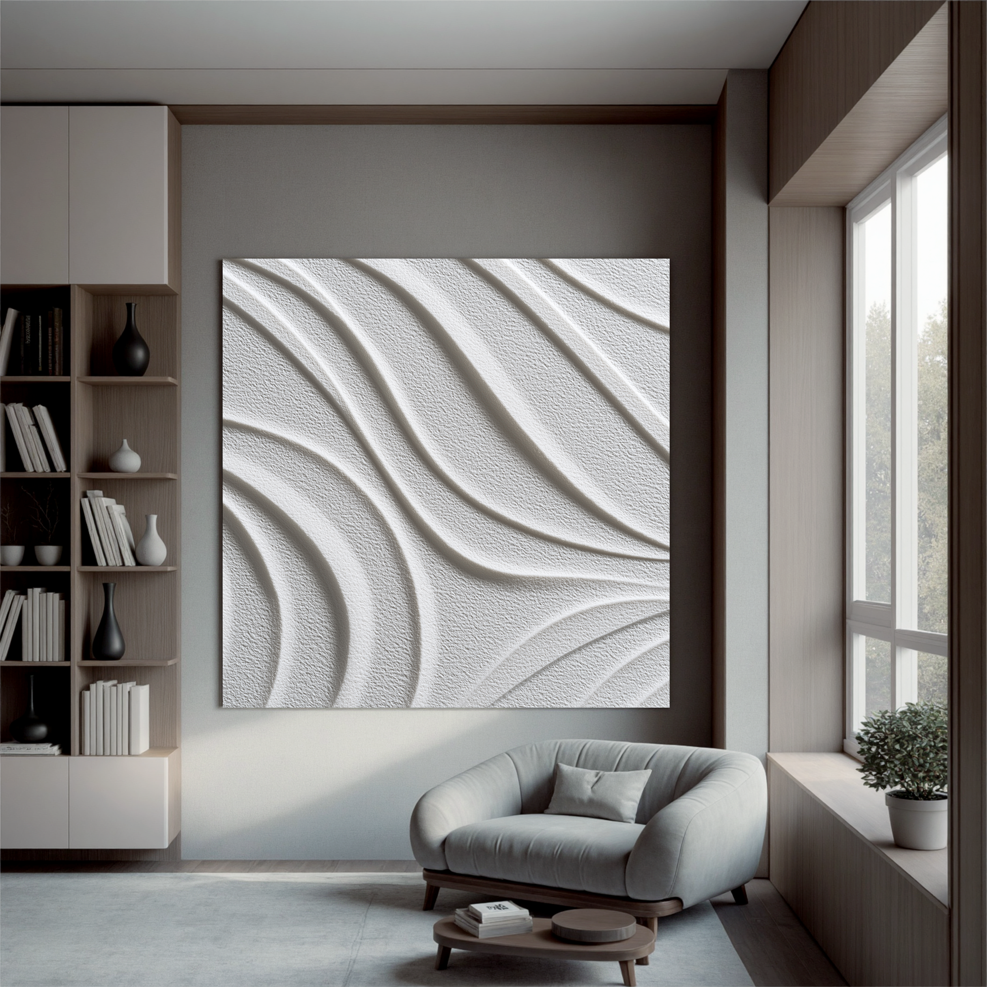 Plaster-art-texture-painting Art #ZY098