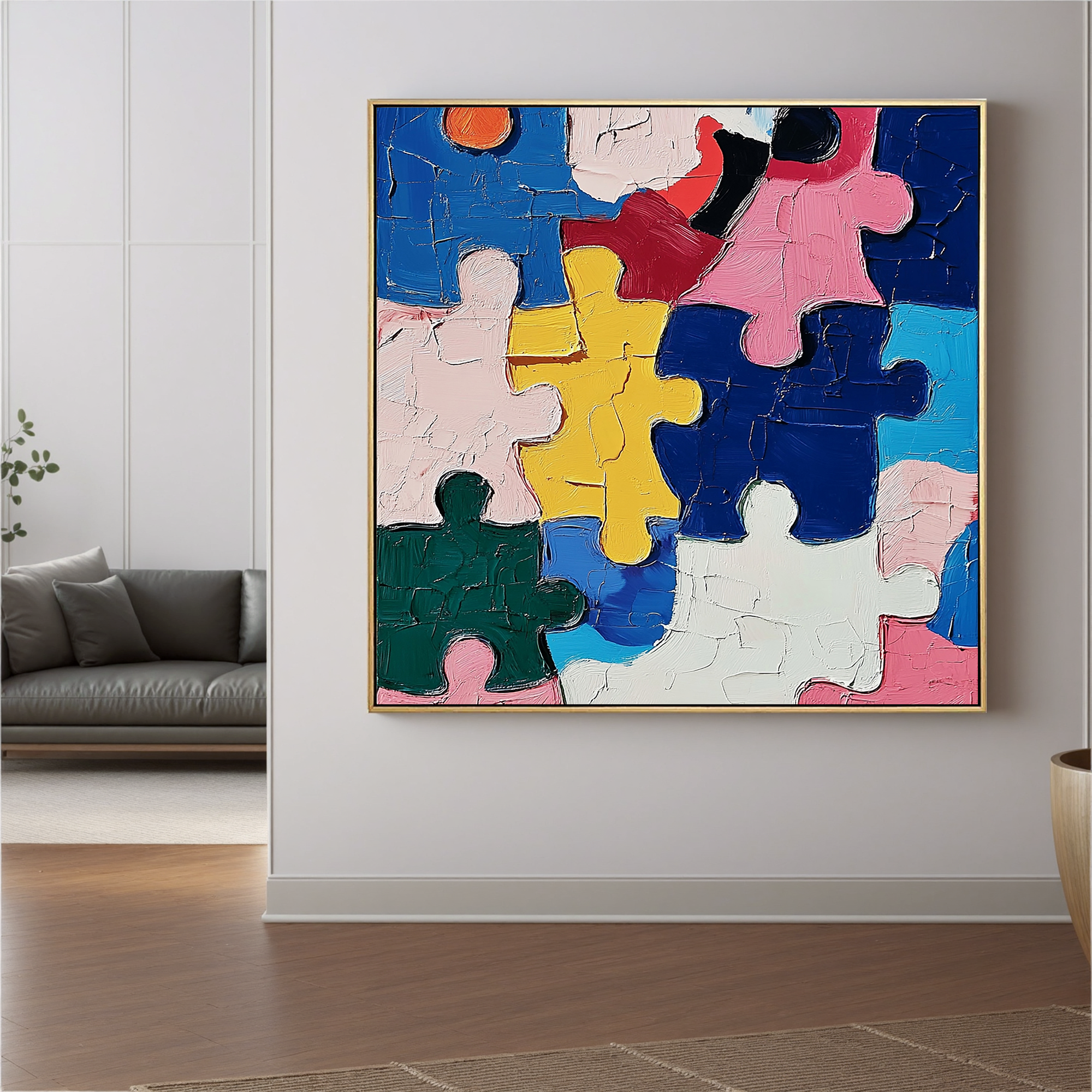 Colorful-painting Art #ZY151