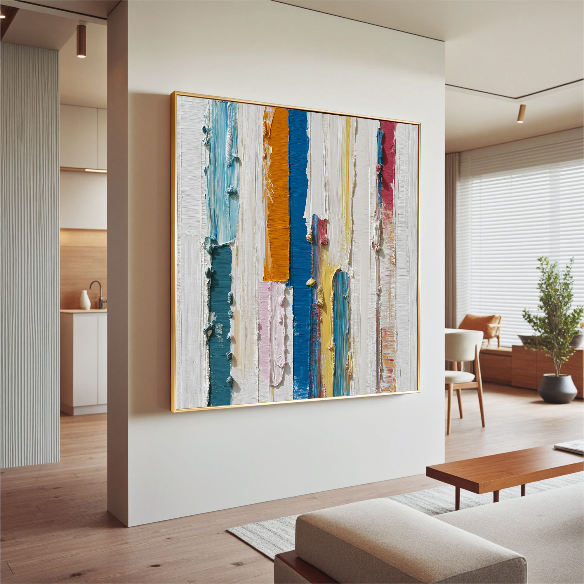 Plaster-art-texture-painting Art #ZY275