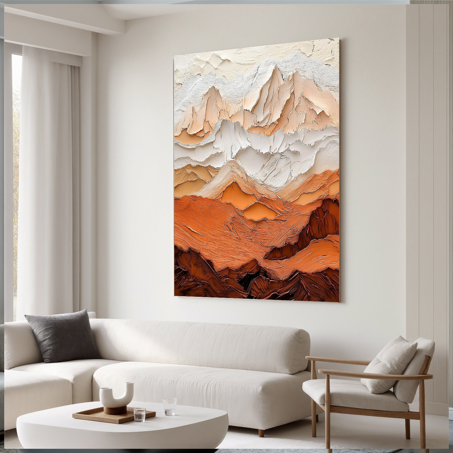 Mountains-valley Art #ZY 461