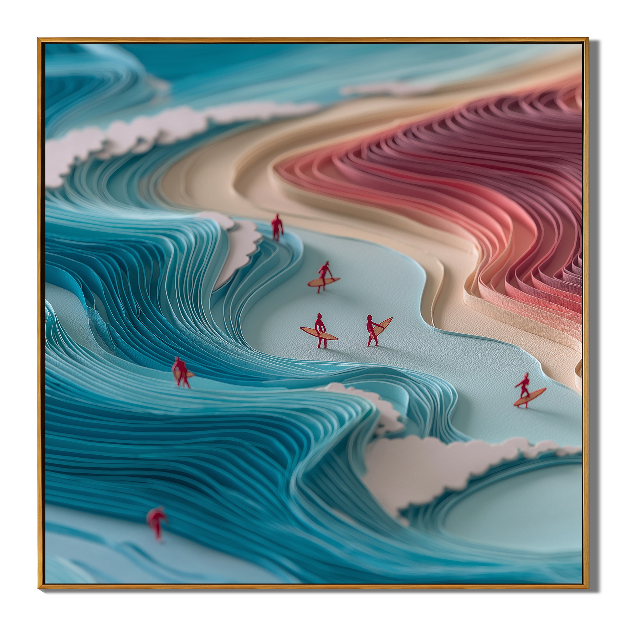 Ocean & Sky Art #ZY082