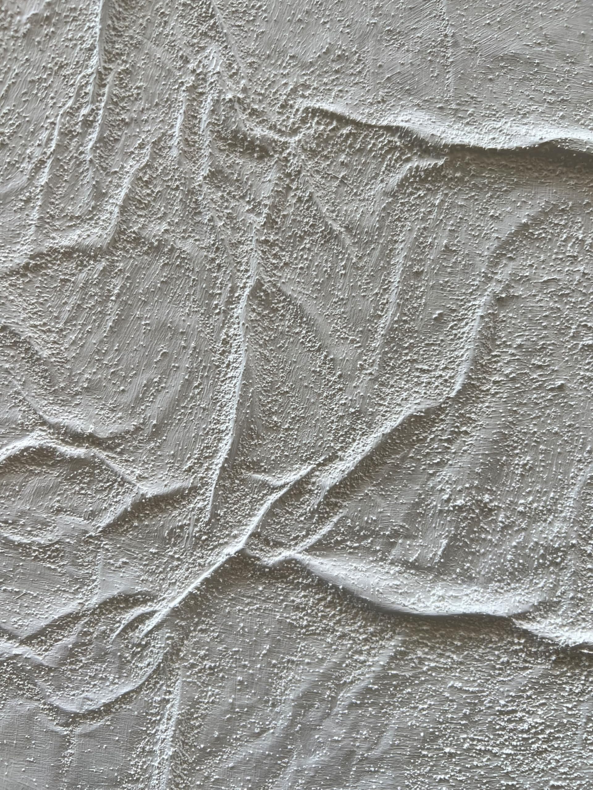 Traces of Time – Wabi-Sabi Earth Tone Heavy Textured Abstract Art | Minimalist Entryway Wall Decor