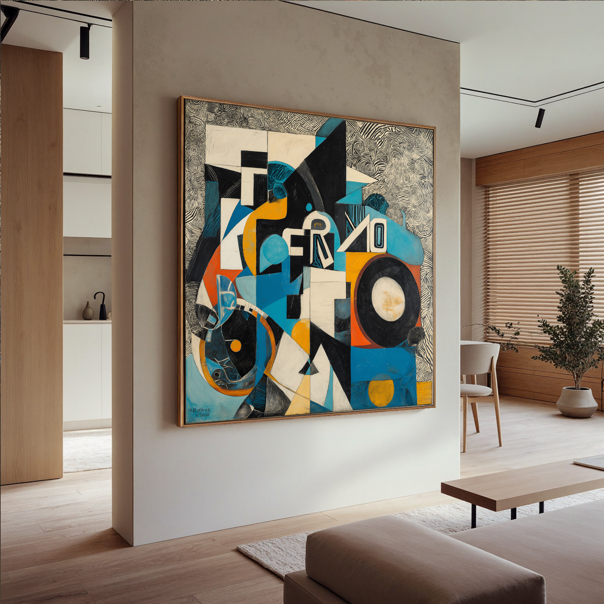 Geometry &Lines Art #ZY187