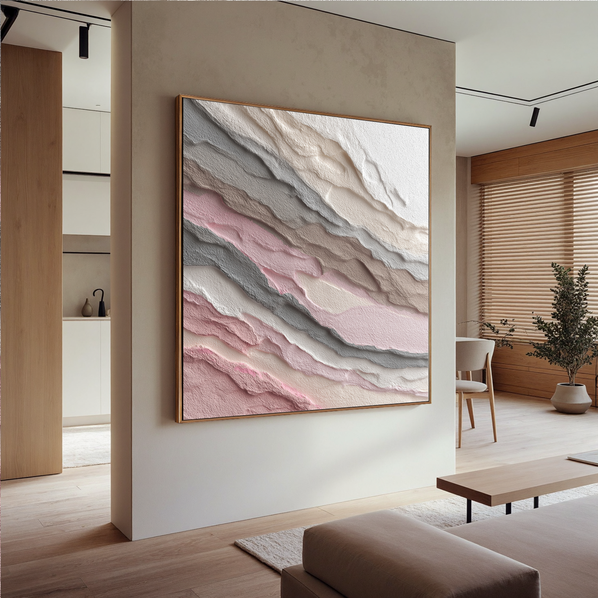 Plaster-art-texture-painting Art #ZY160