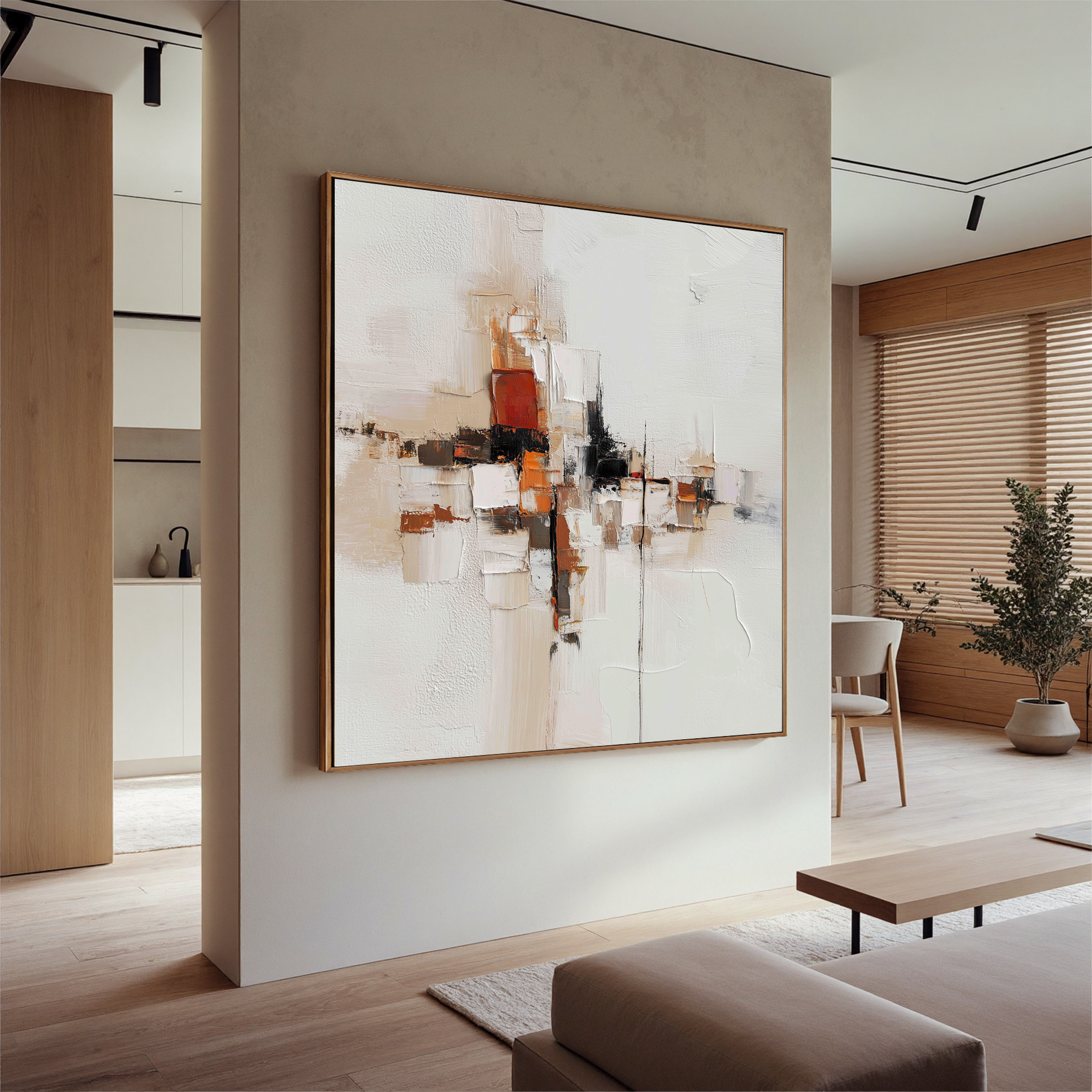 Plaster-art-texture-painting Art #ZY101