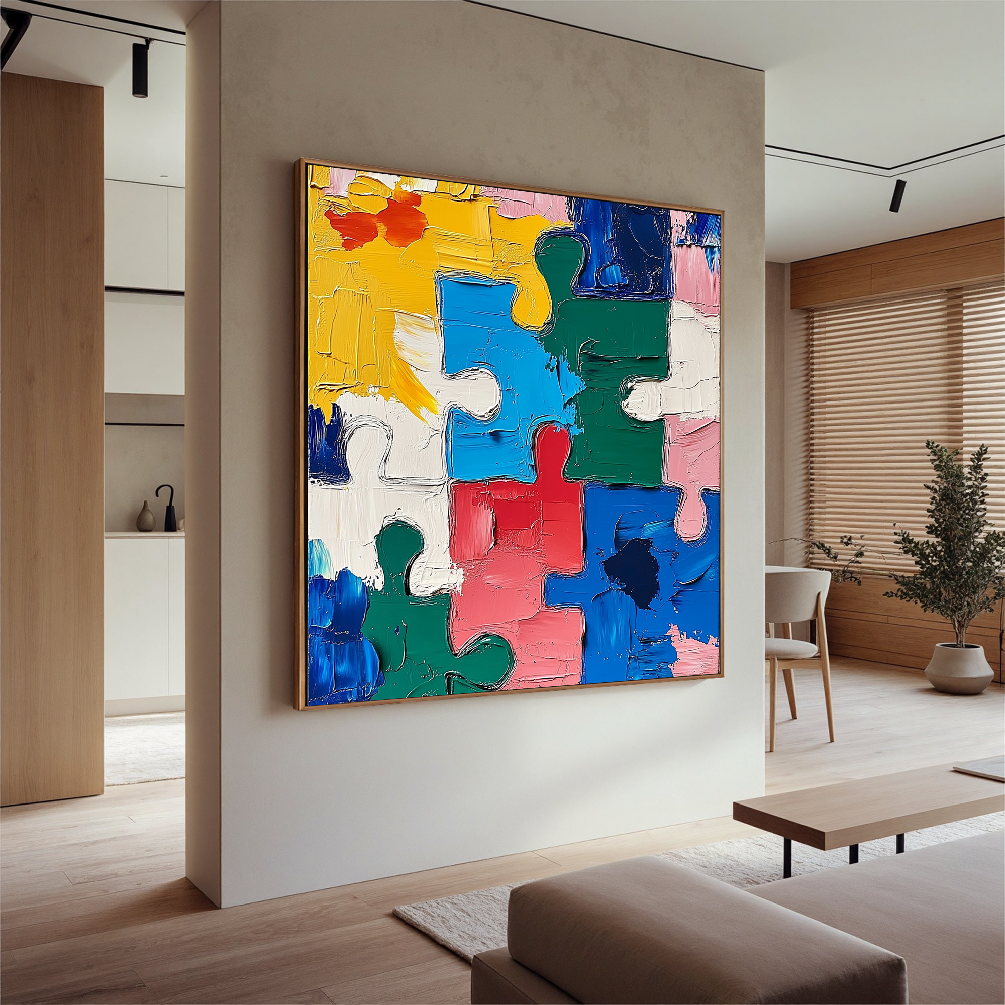 Colorful-painting Art #ZY 592