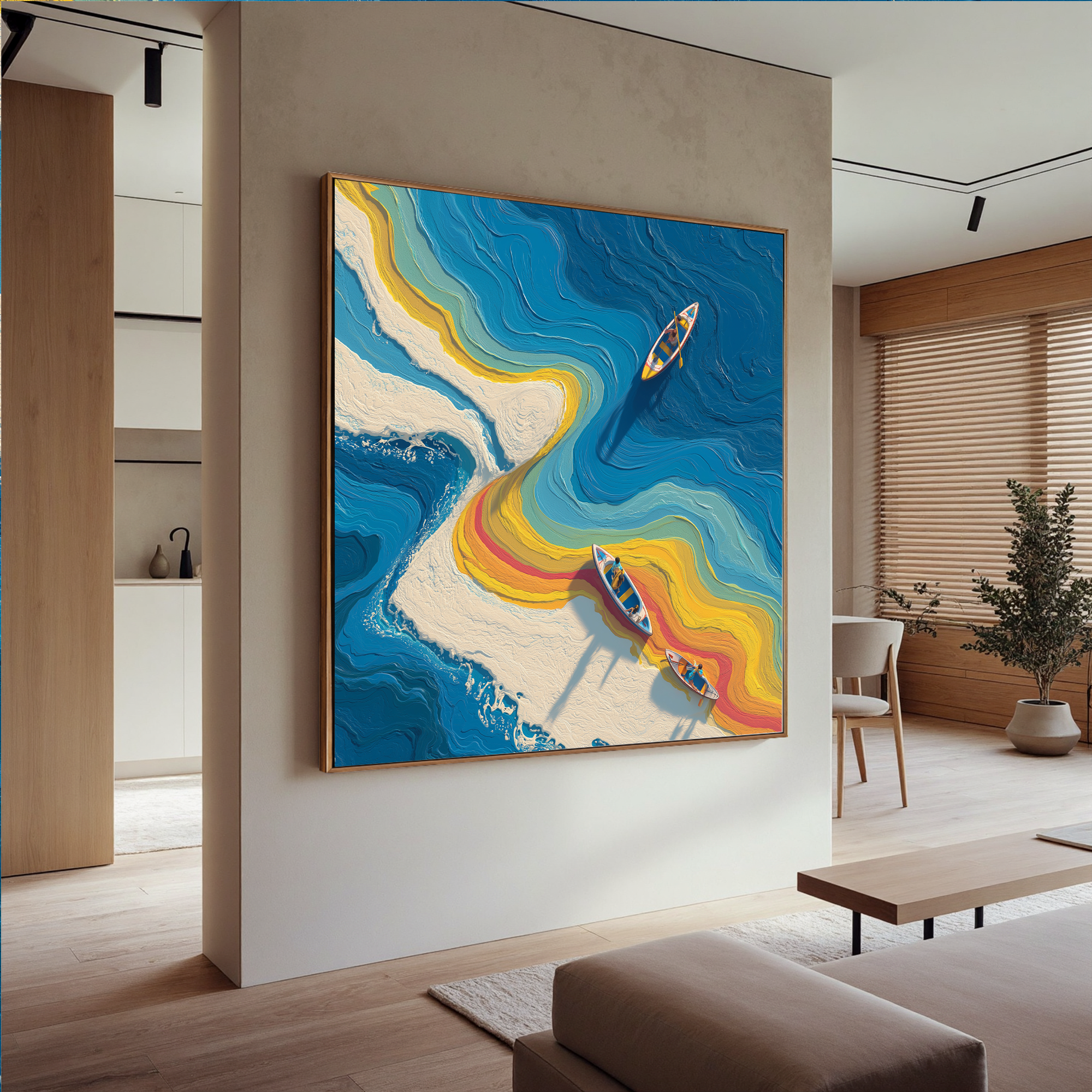 Ocean & Sky Art #ZY201