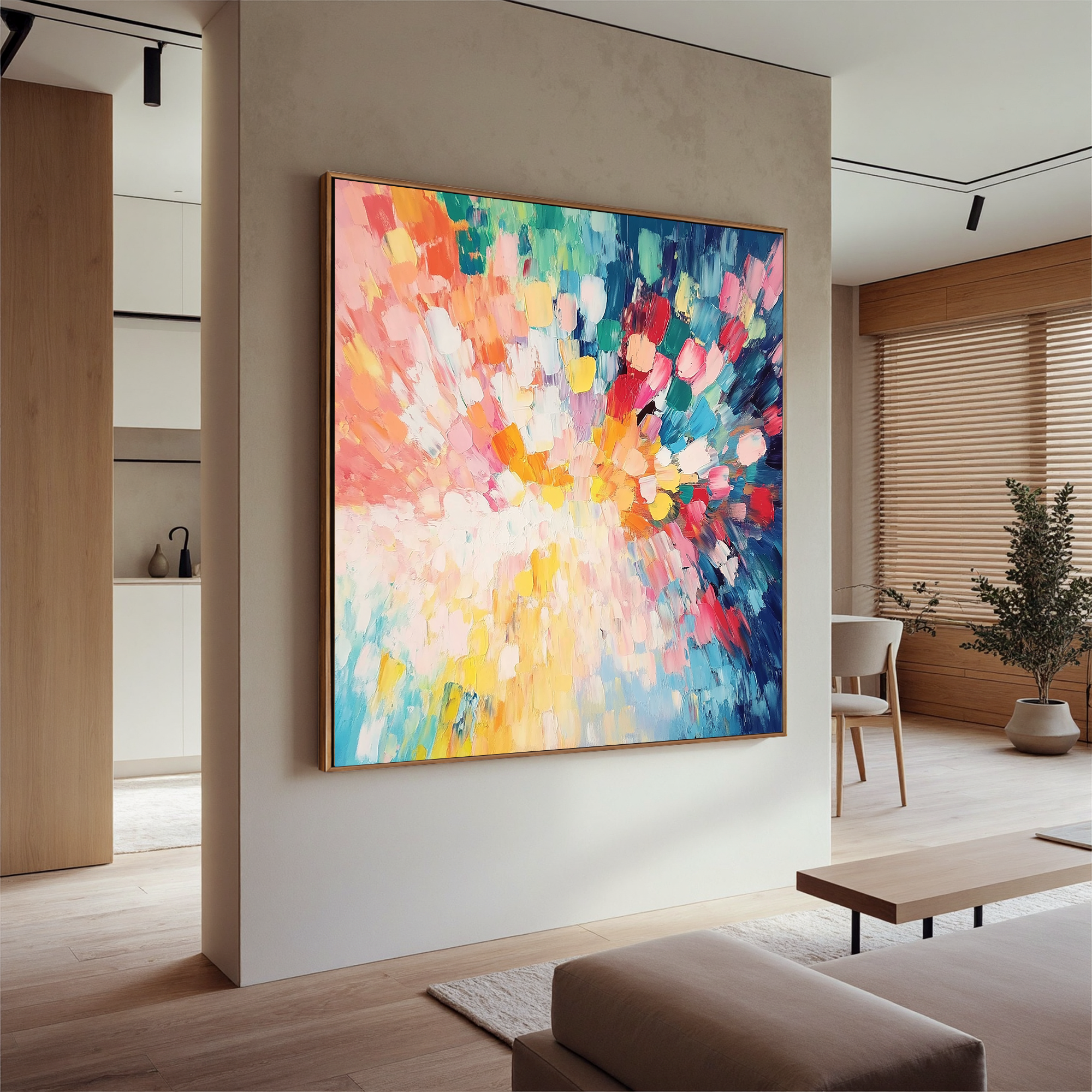 Colorful-painting Art #ZY 579