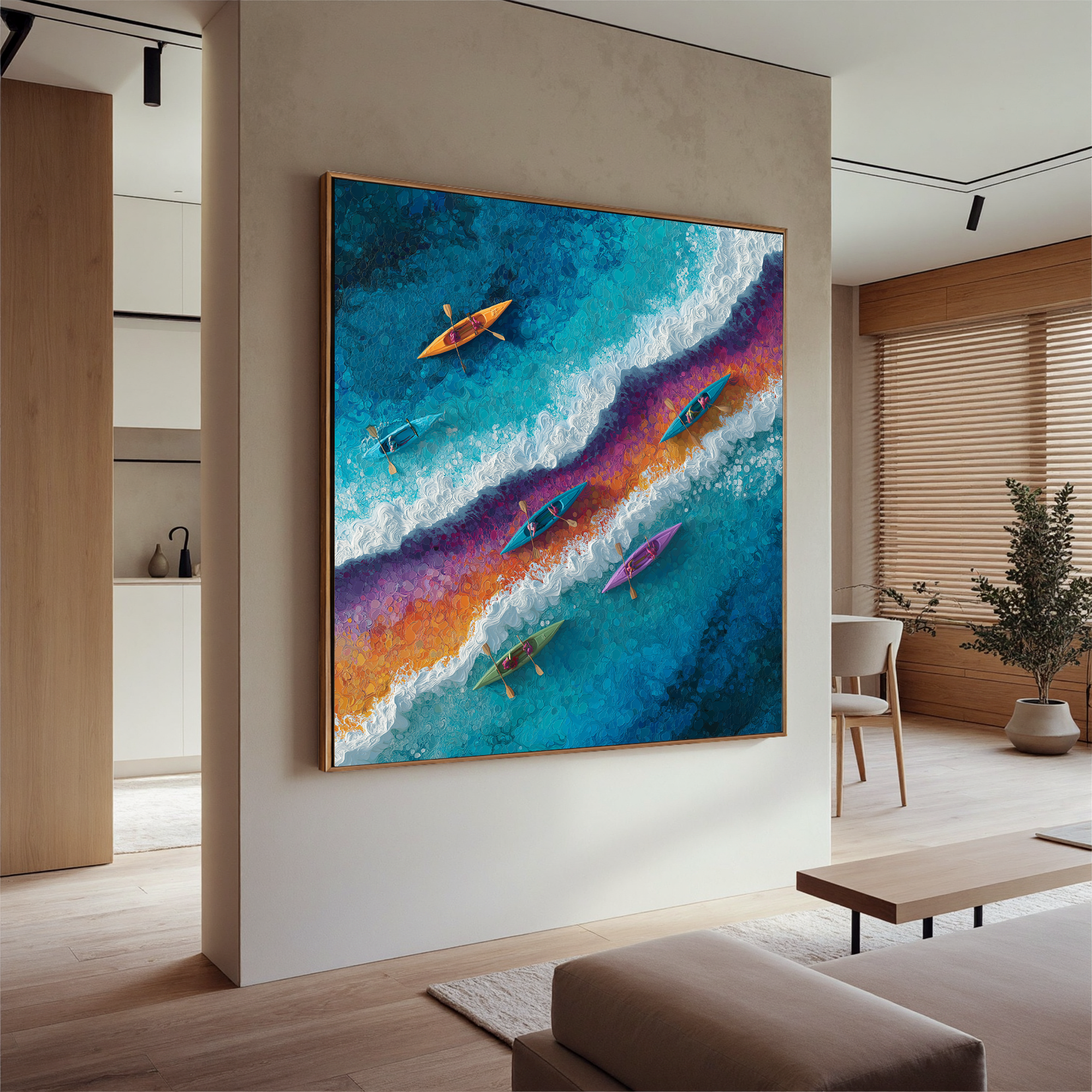 Ocean & Sky Art #ZY092