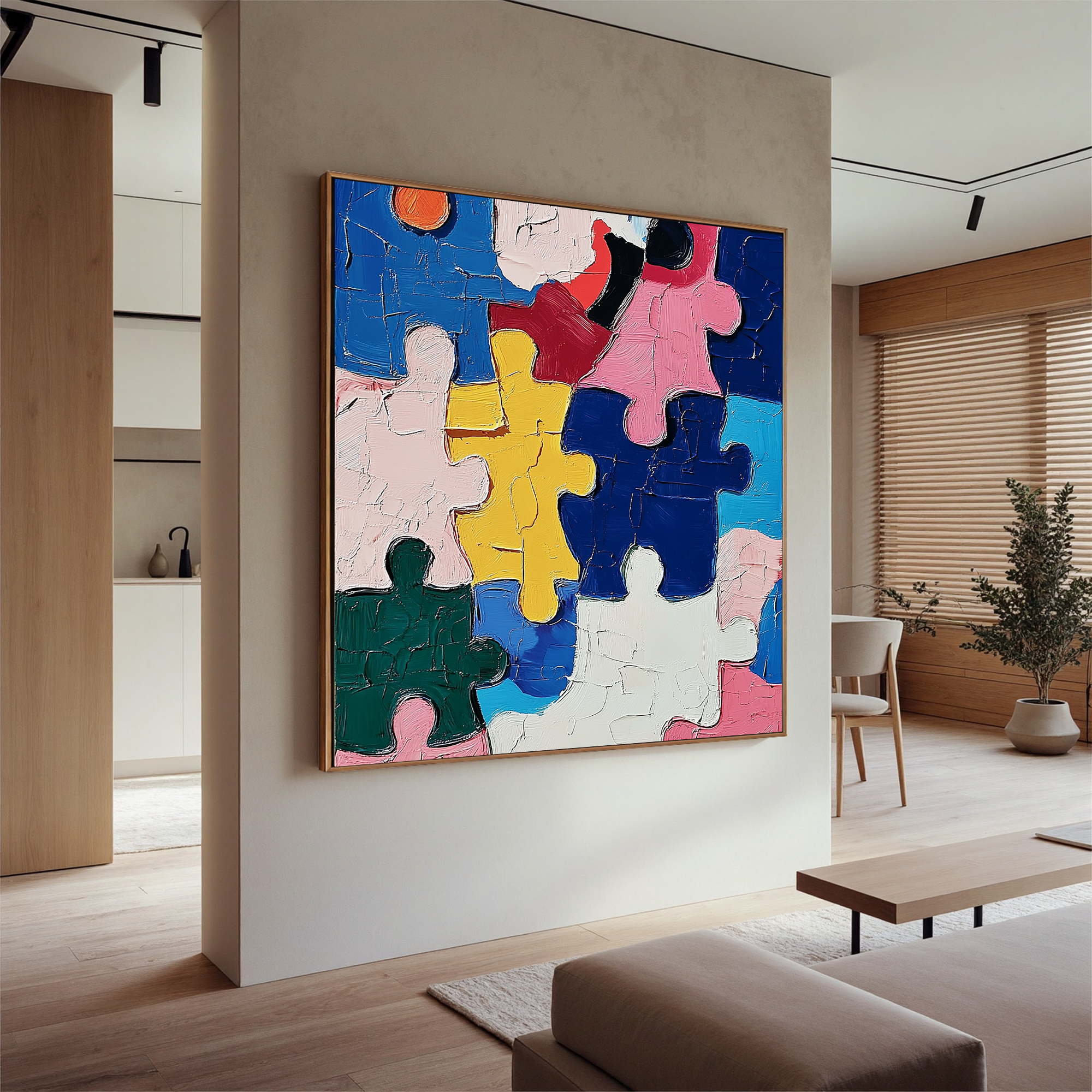 Colorful-painting Art #ZY 590