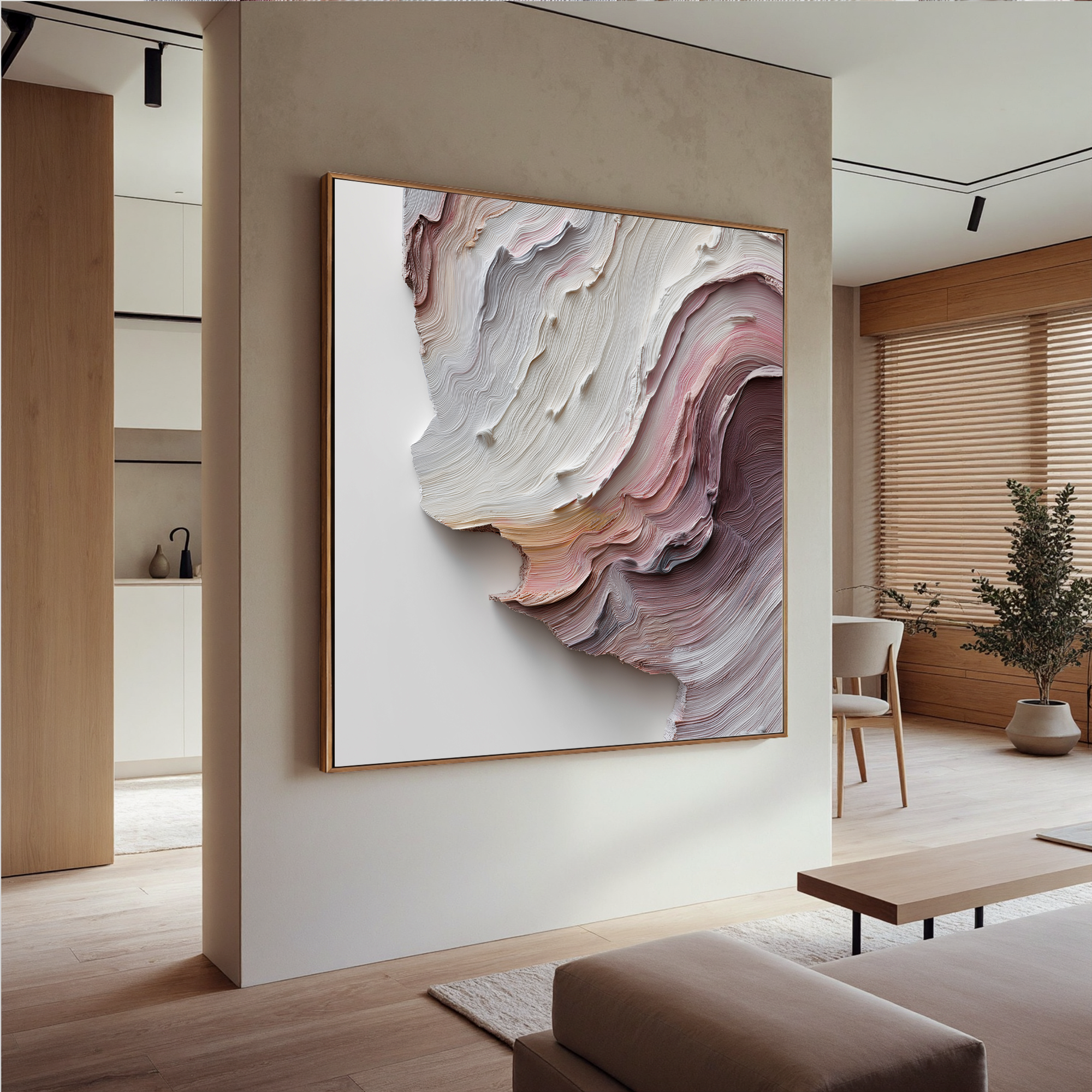 Plaster-art-texture-painting Art #ZY159