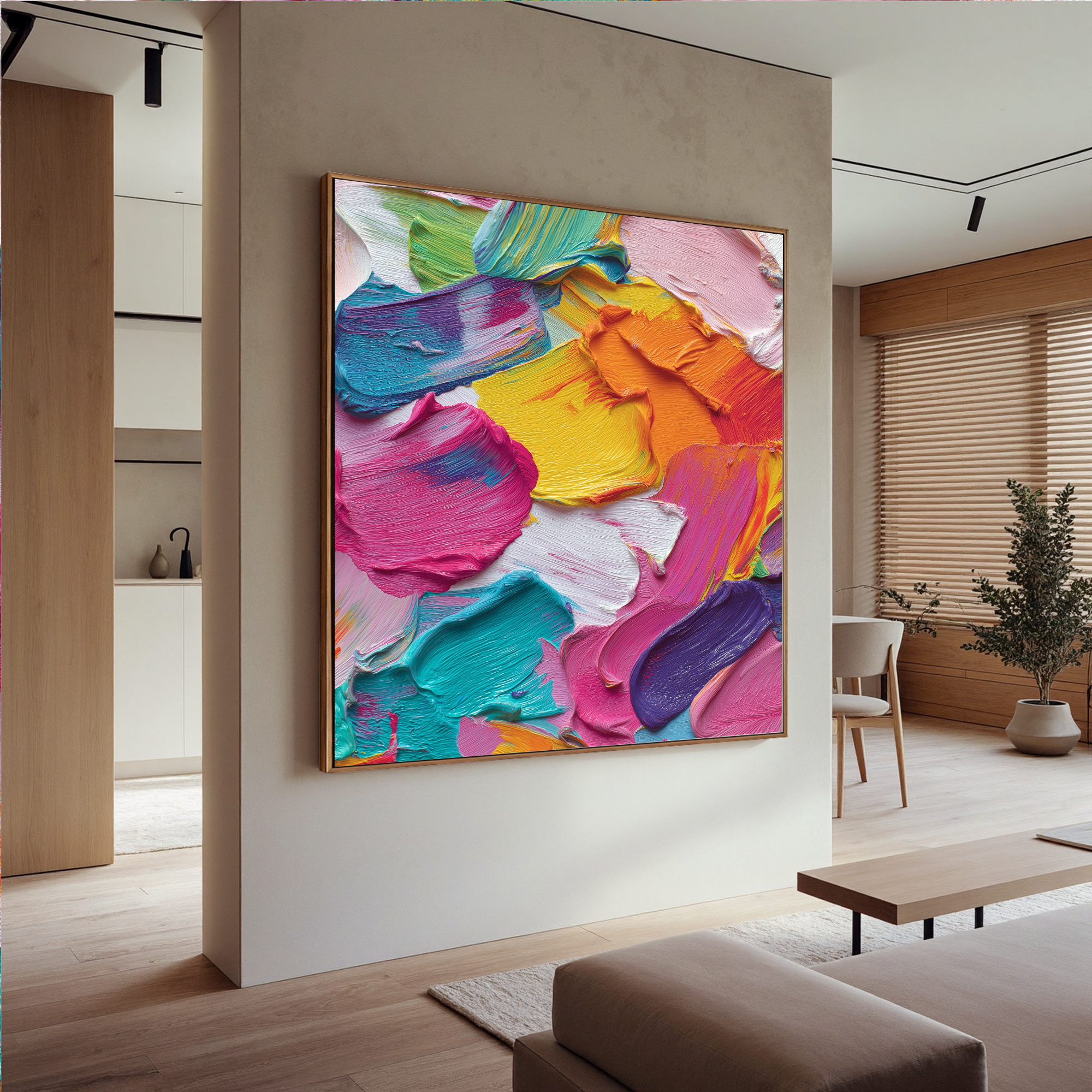 Colorful-painting Art #ZY136