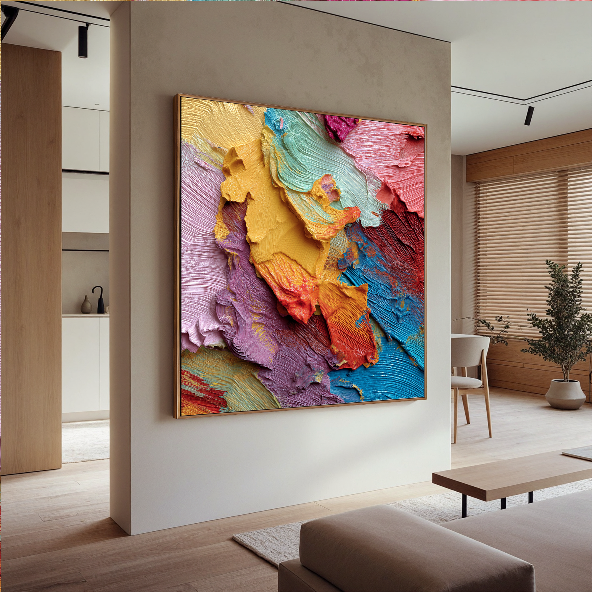 Colorful-painting Art #ZY135