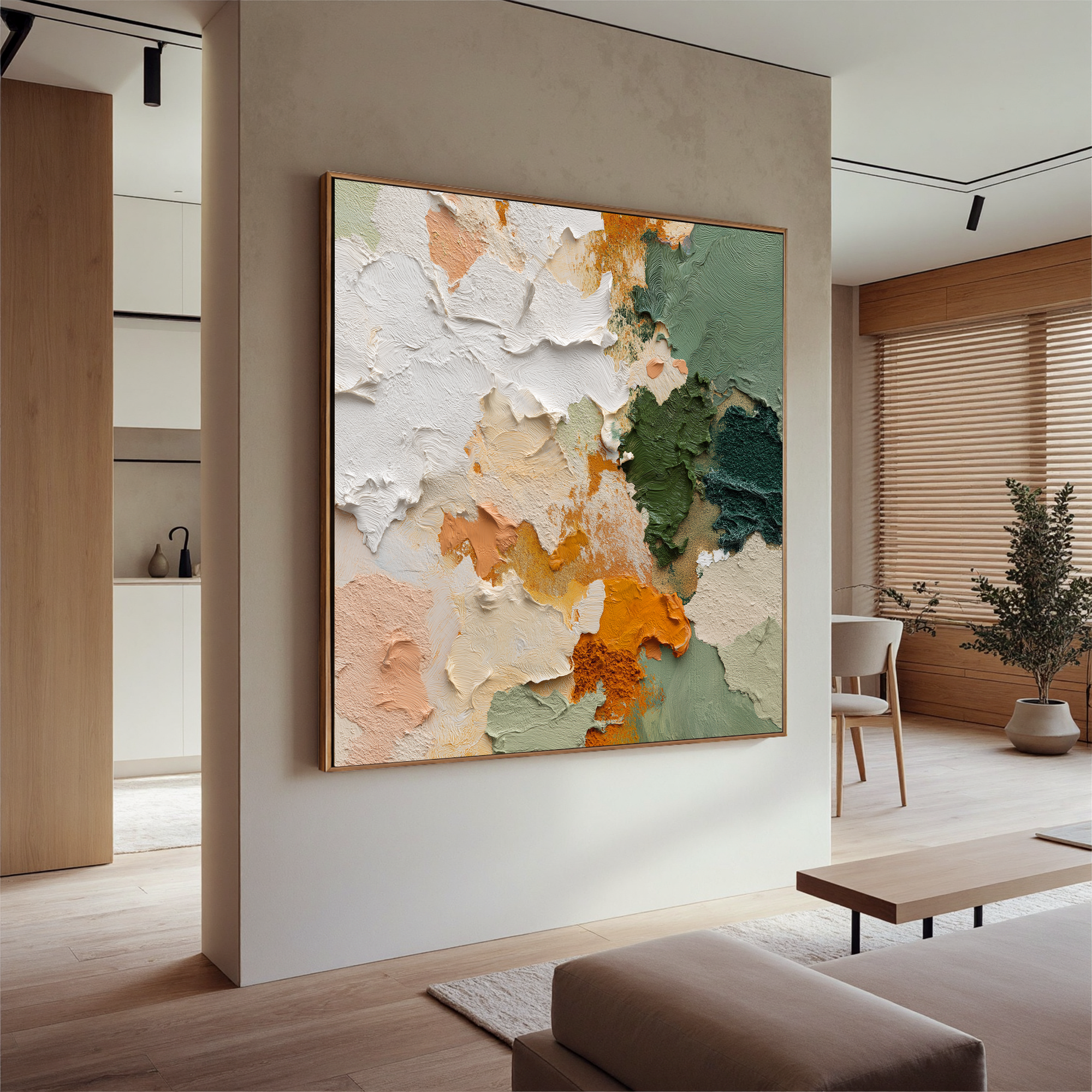 Plaster-art-texture-painting Art #ZY118