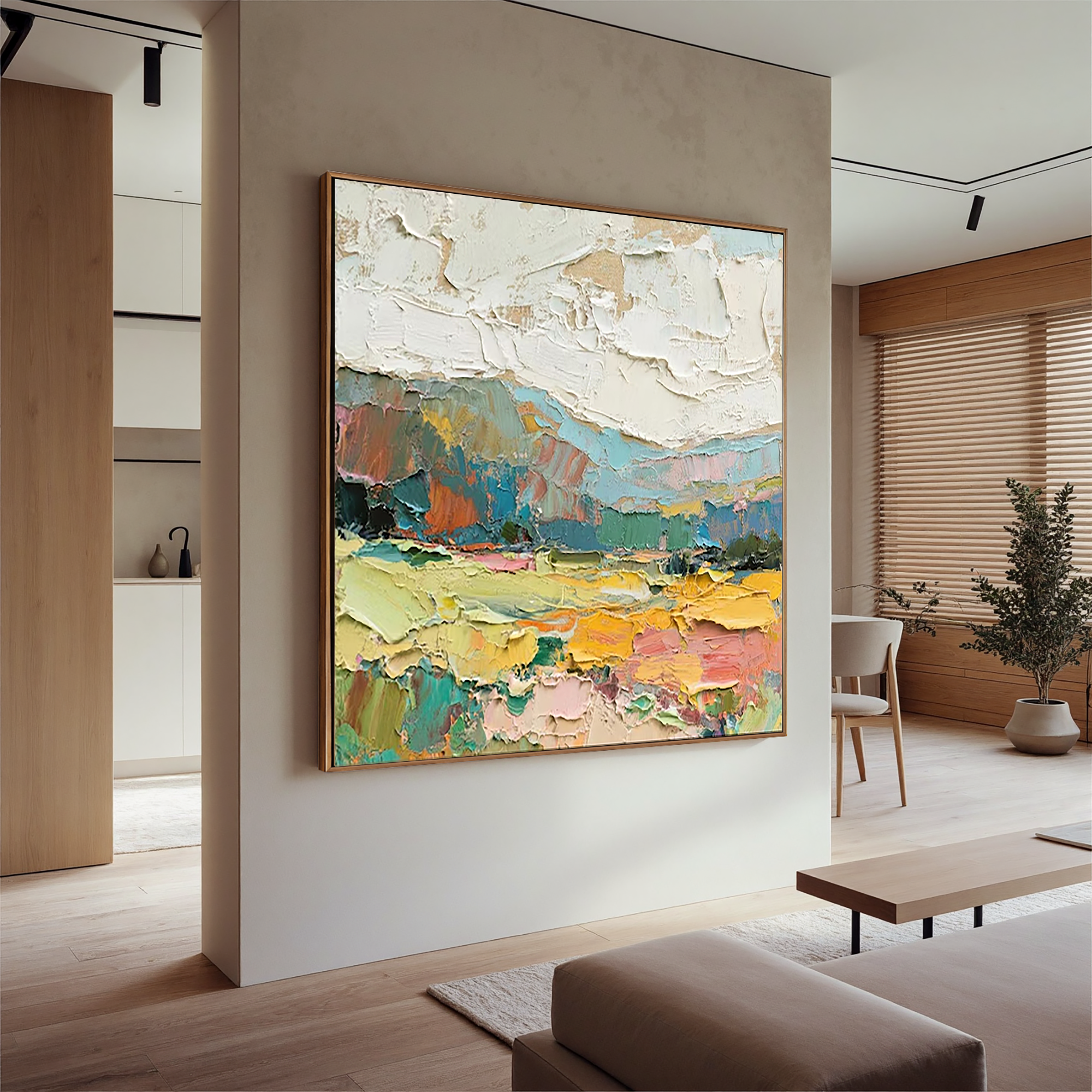 Plaster-art-texture-painting Art #ZY 646