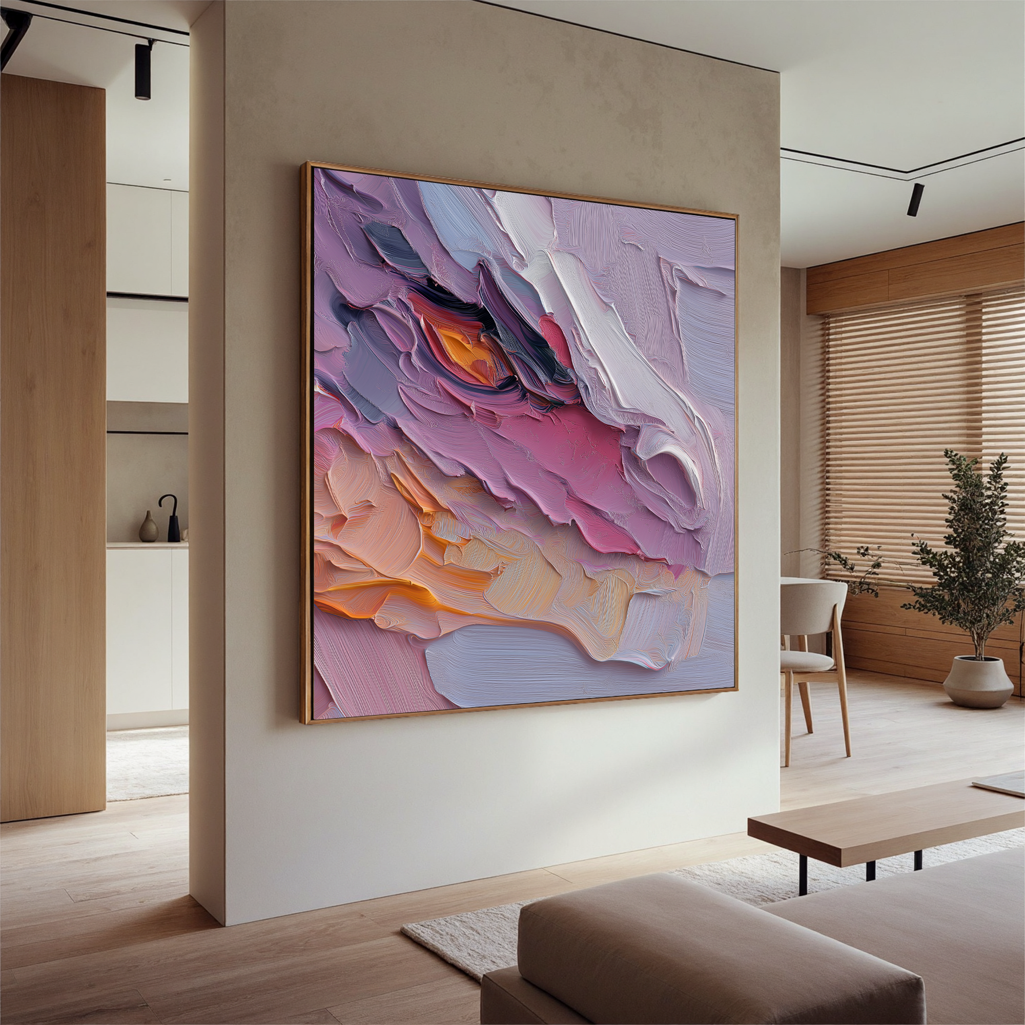 Plaster-art-texture-painting Art #ZY237