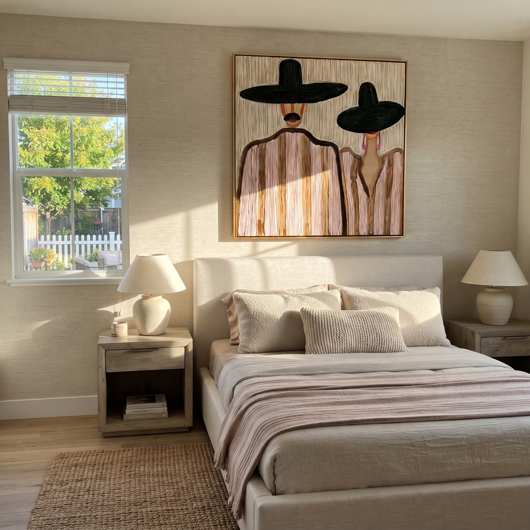 Two Brims Share Quiet styled in a layered residential interior