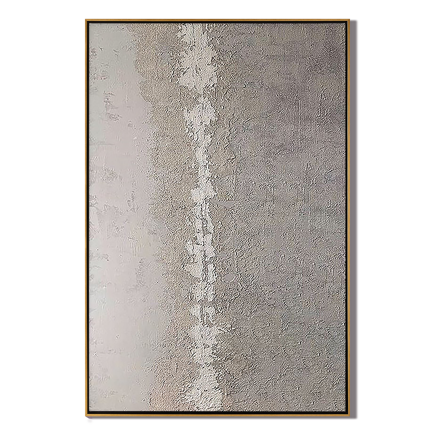 ETERNAL SAND: Minimalist Wall Art, Wabi-Sabi Plaster Effect Grained Texture Zen Studio Painting