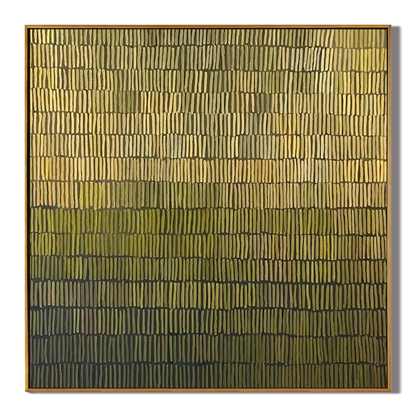 Golden Rhythm – Metallic Gold & Bronze Relief Abstract Painting | Modern Abstract Living Room & Office Art