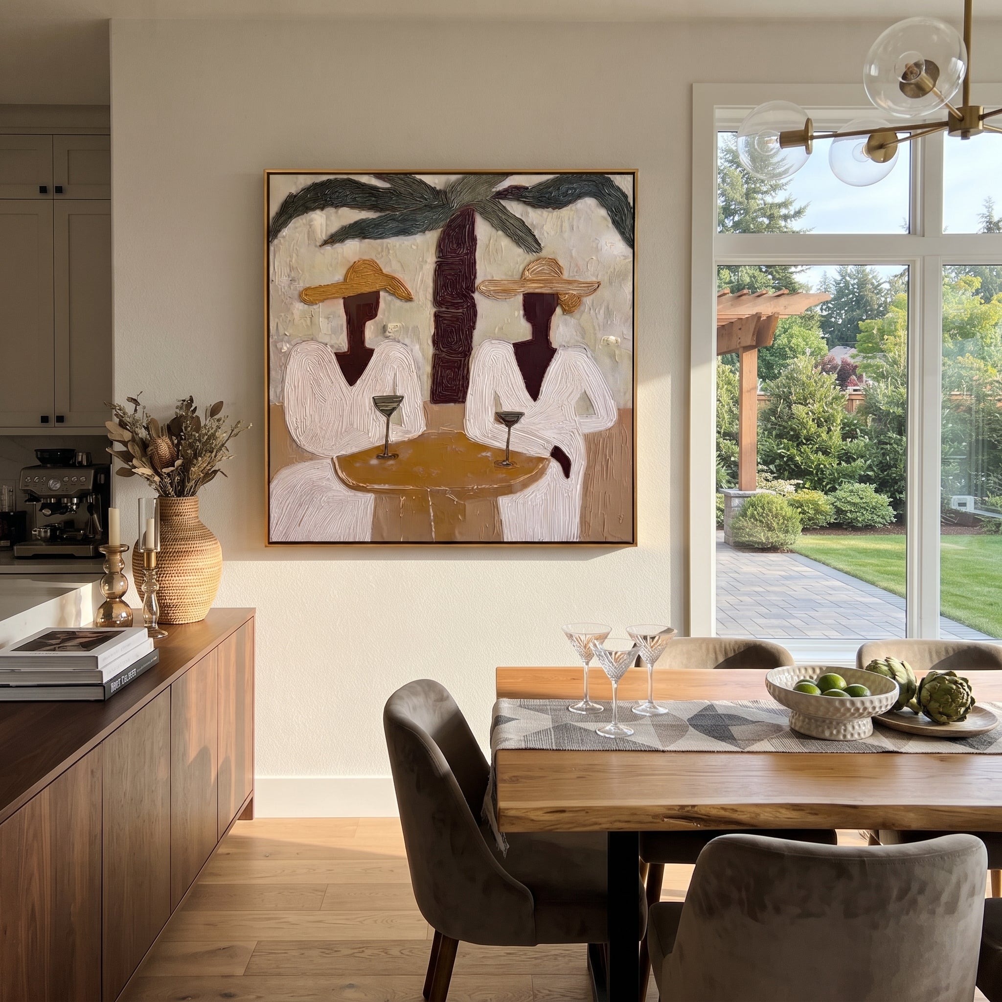 Two Cocktails Find Shade displayed as a modern room focal point